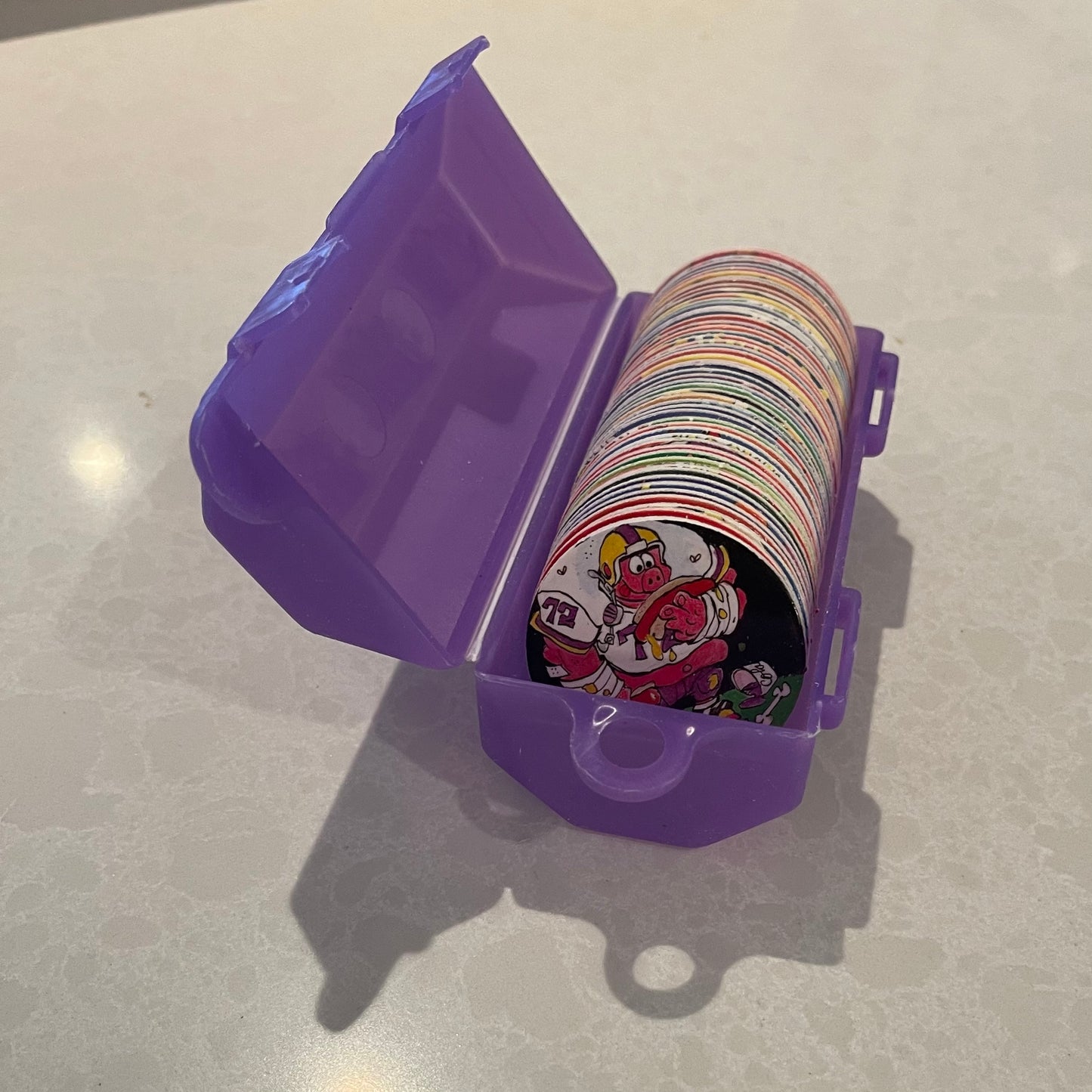 Set of Wacky Sports Themed Pogs