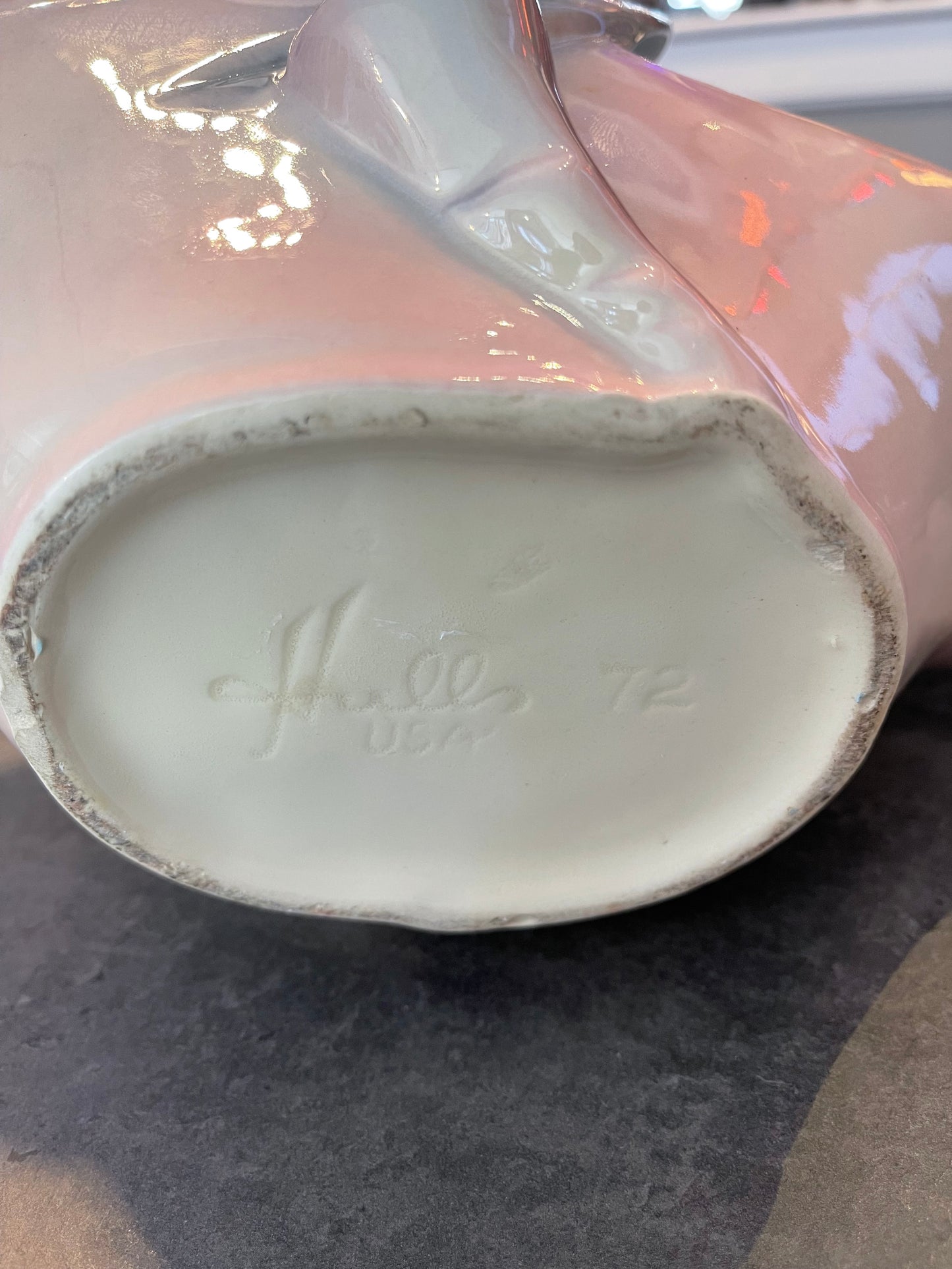 Hulls Pottery Basket