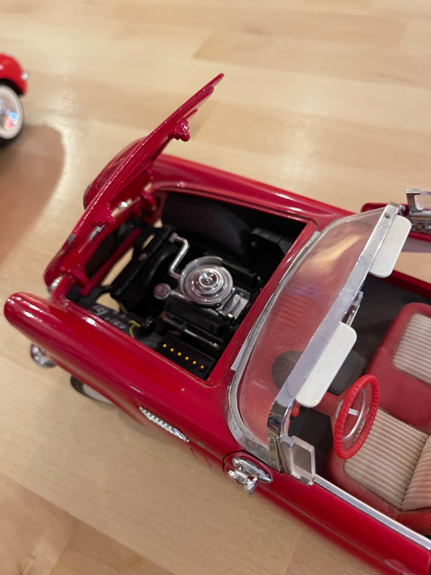 Vintage Testors 1:24 Scale 1956 Ford Thunderbird Convertible