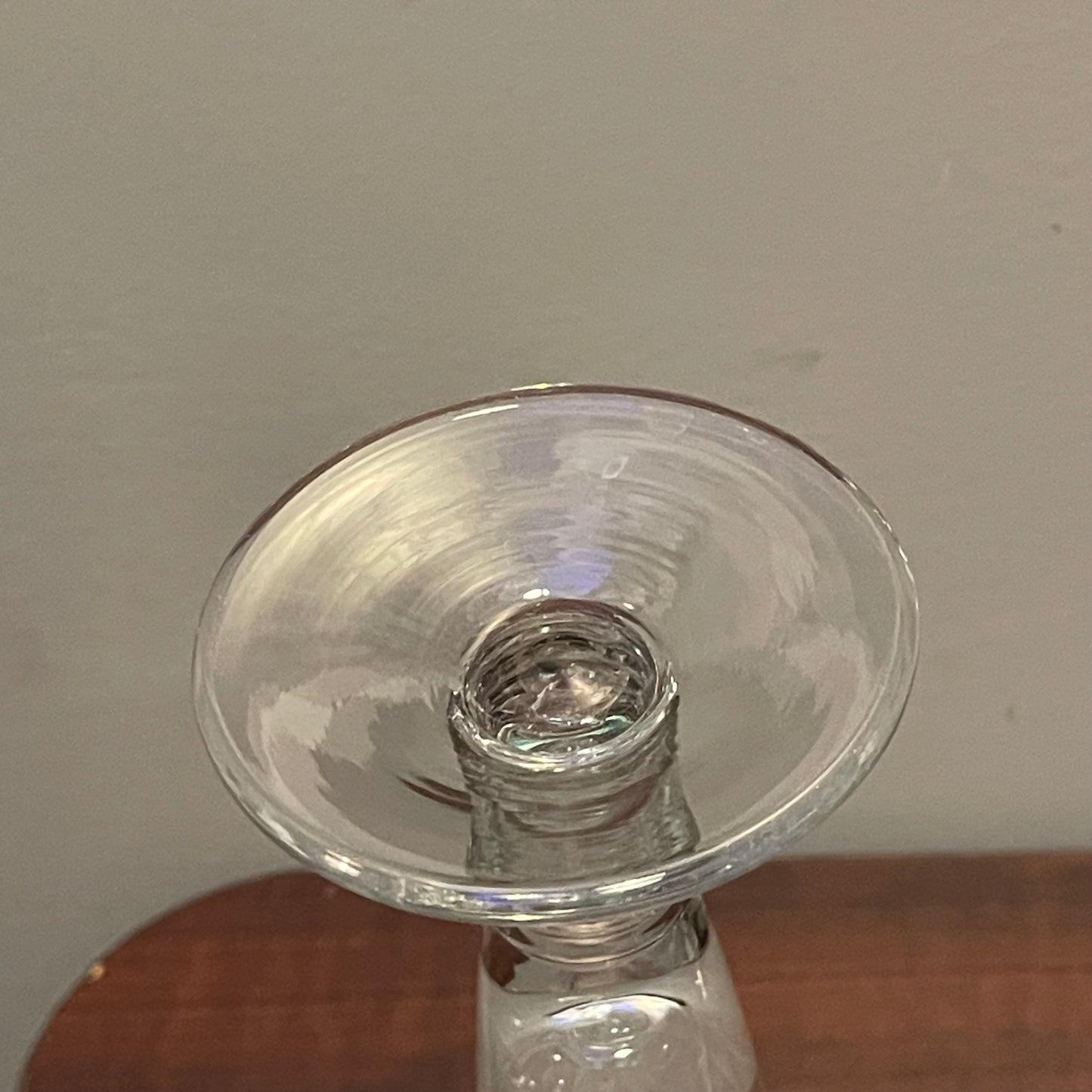 Set of 3 Crystal Pilsner Glasses