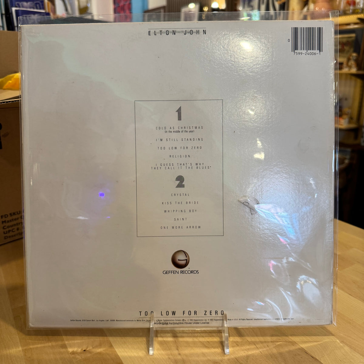 Elton John - Too Low For Zero Vinyl