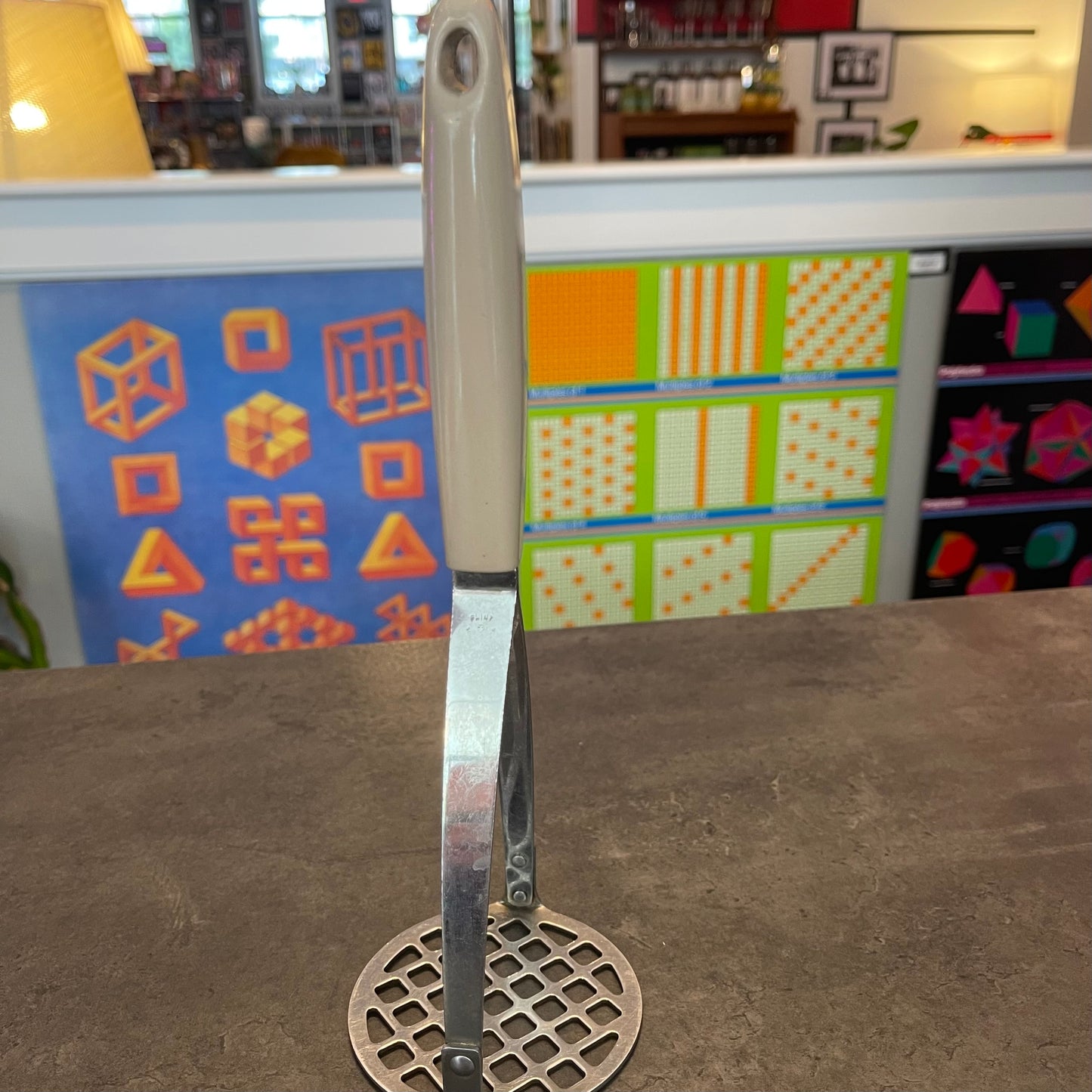 Flint Arrowhead Potato Masher