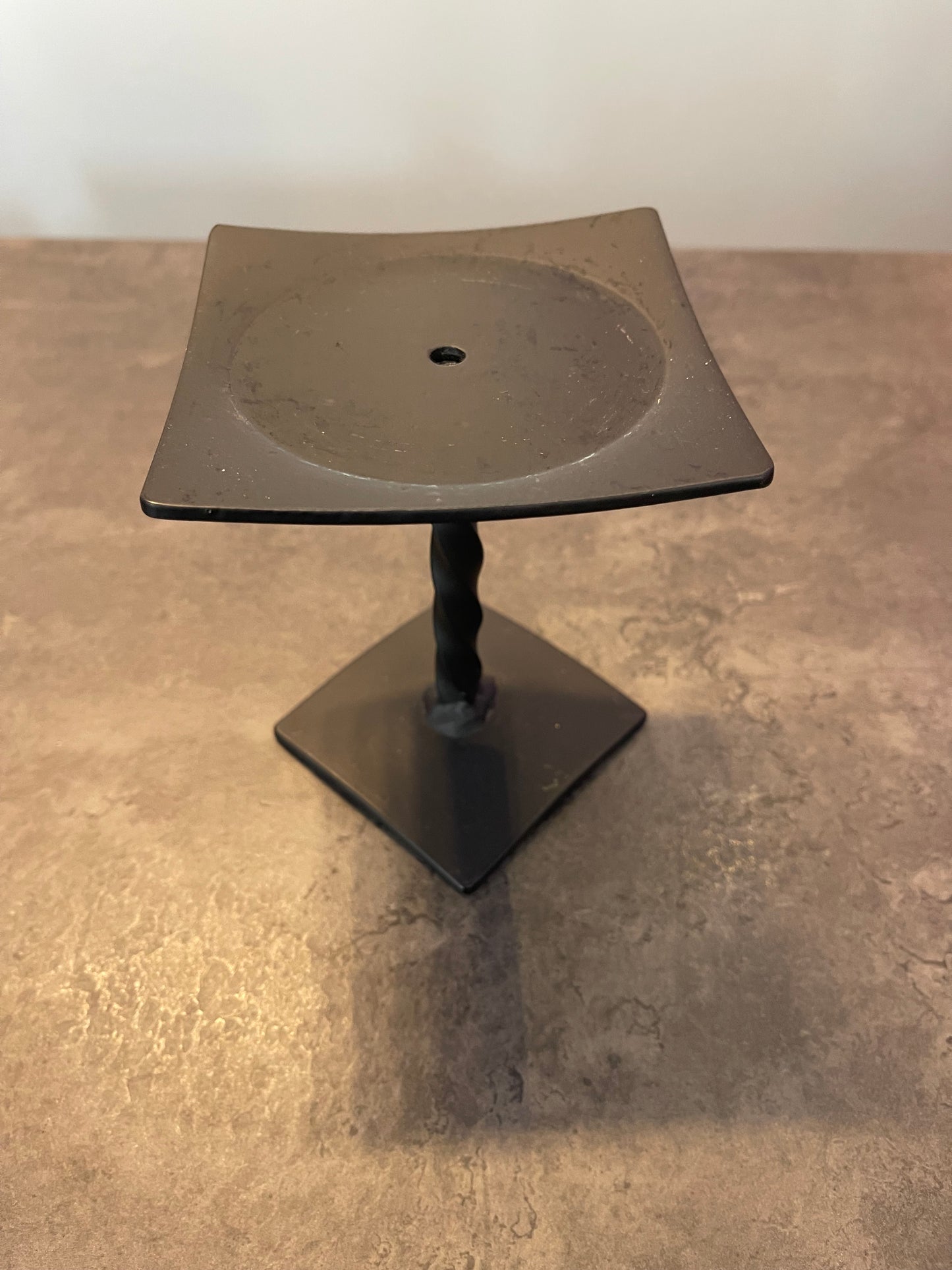 Rod Iron Candle Holder