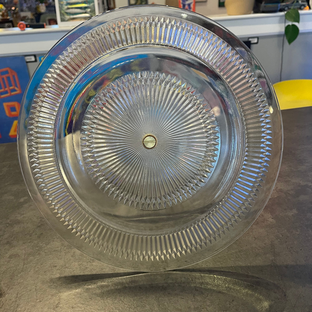 Pressed Glass Glass Serving Stand