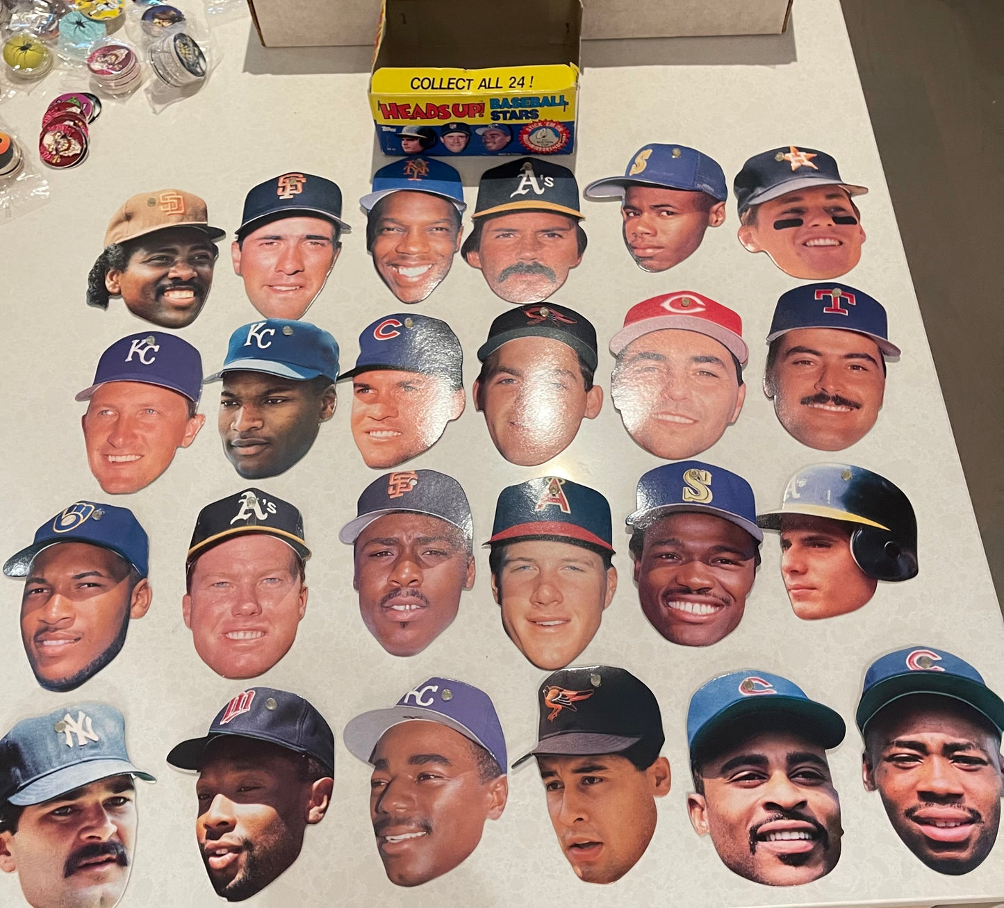 Topps Heads Up Baseball Stars