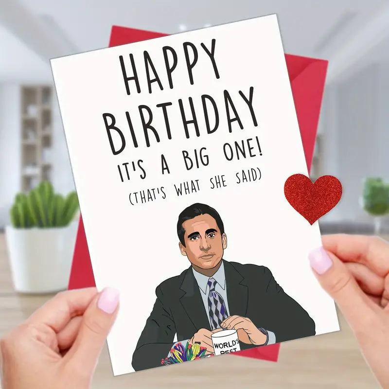 Michael Scott Birthday Card