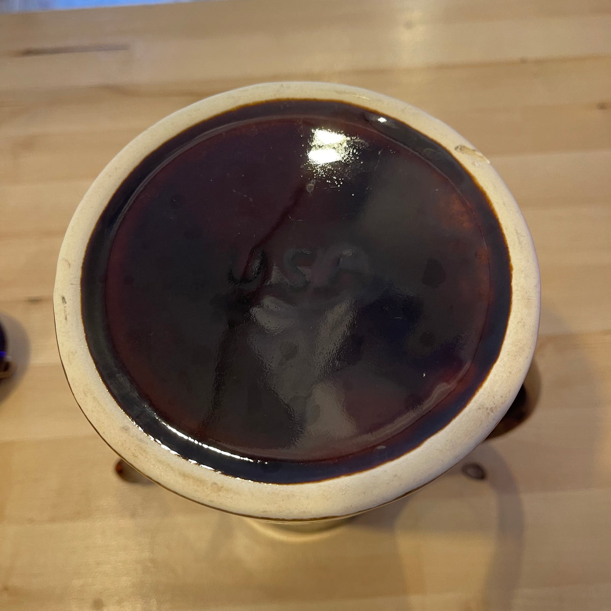 Brown Glaze Ceramic Teapot
