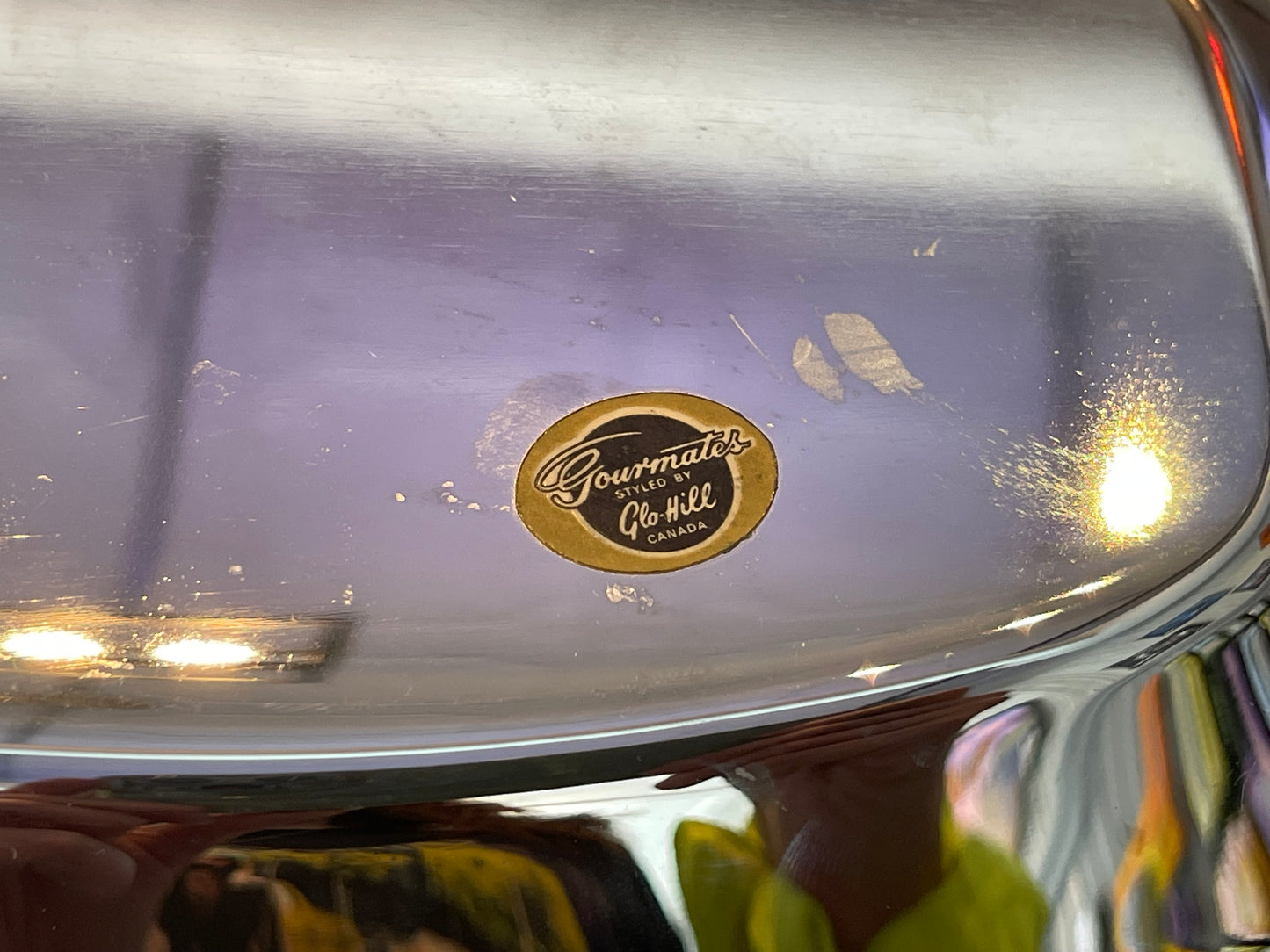 Chrome and Bakelite Tray