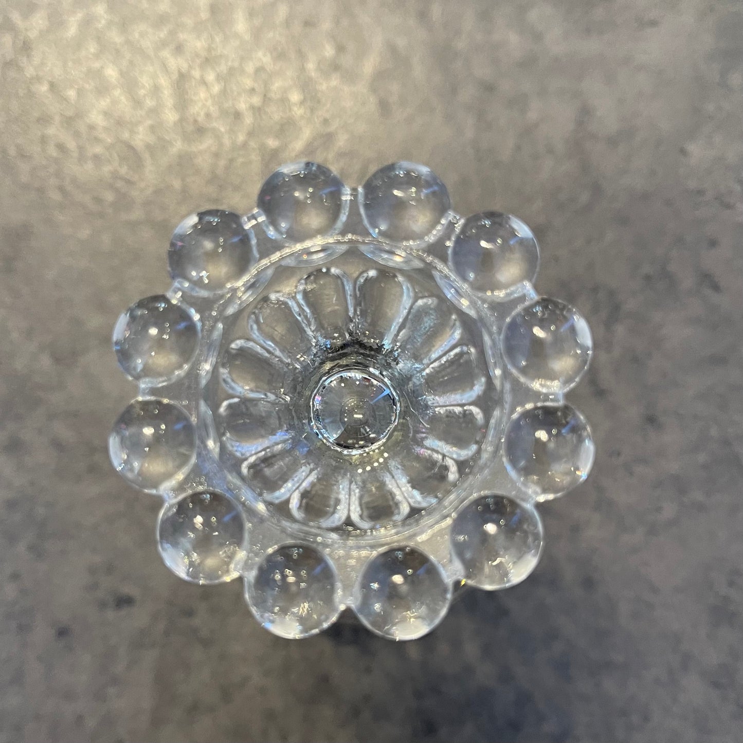 Set of 2 Imperial Glass Candlewick Cordial Glasses