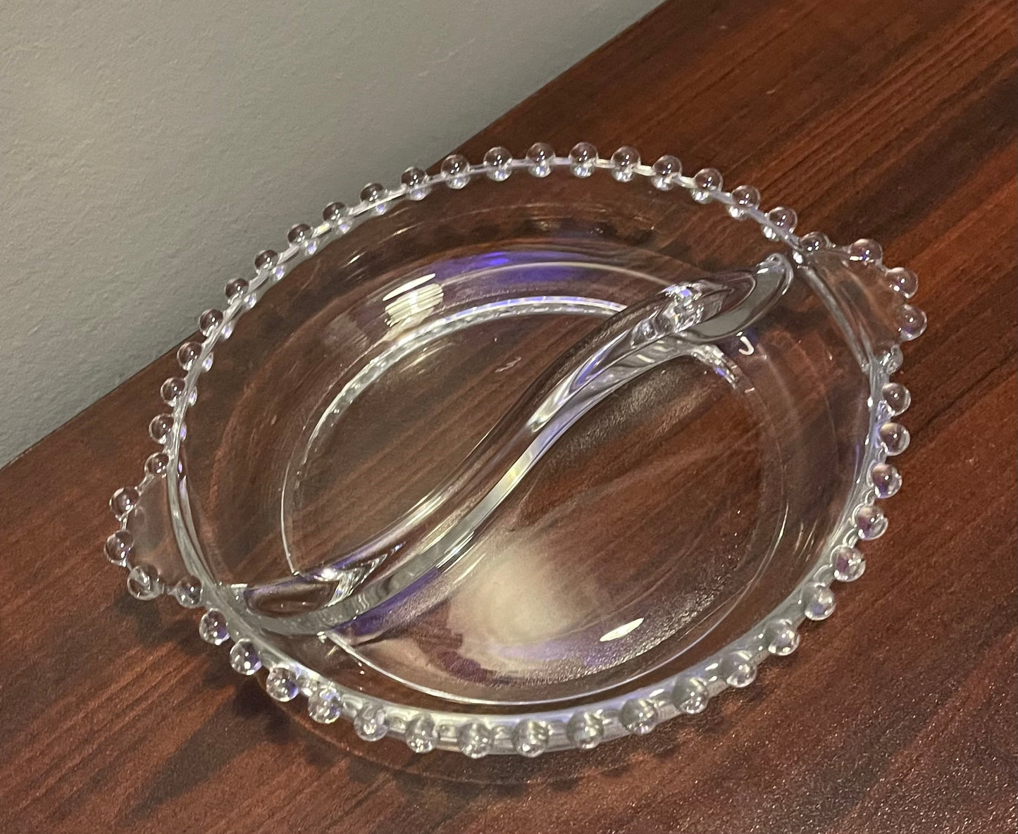 Candlewick Divided Nut Dish