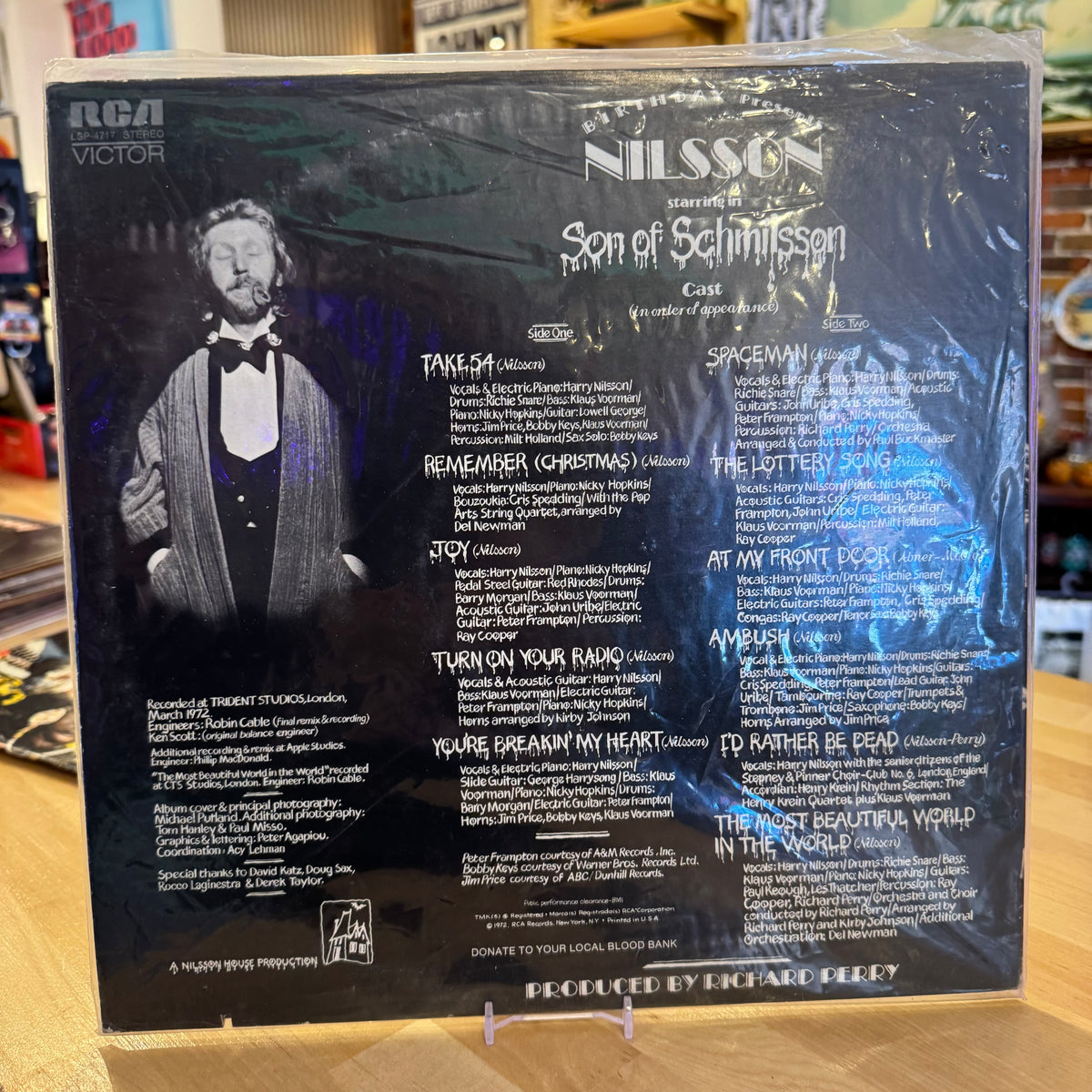 Harry Nilsson 'Son of Schmilsson' (with POSTER) Vinyl