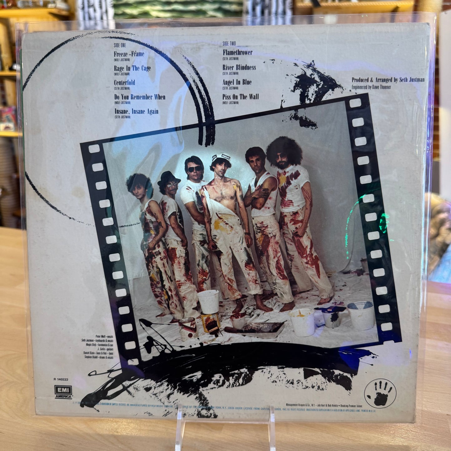 J. Geils Band - 'Freeze Frame' (R 140223) - Vinyl