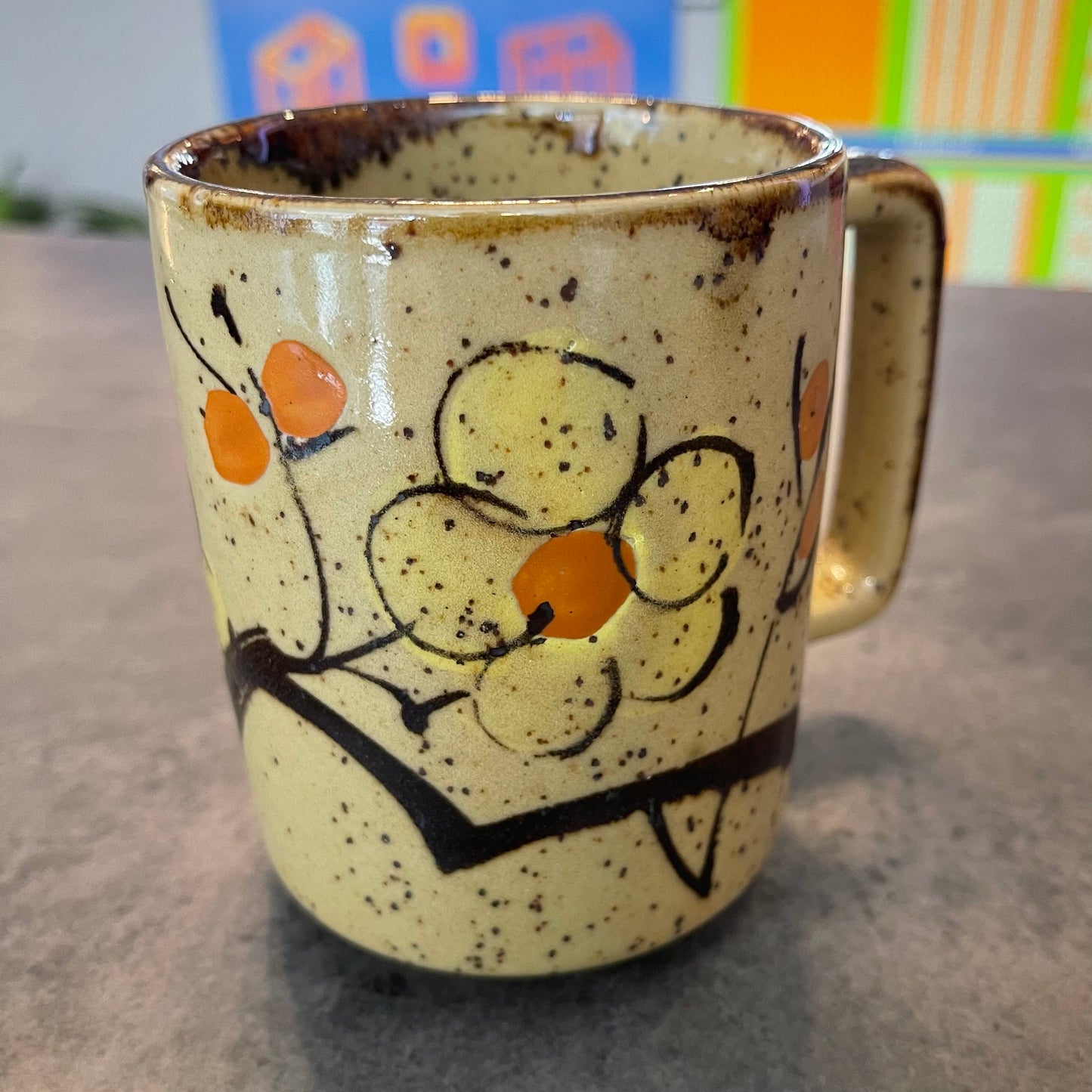Japanese Stoneware Sakura Mug