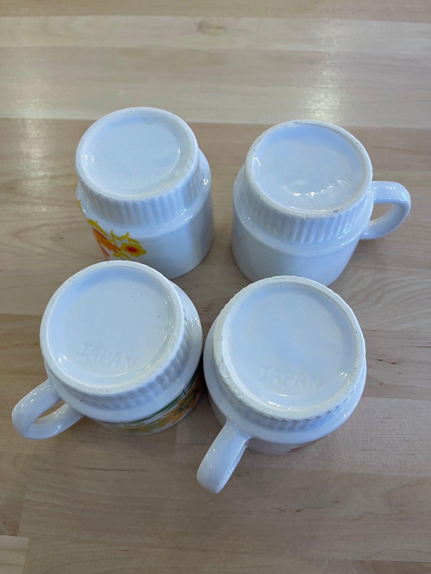 Set of 4 Stacking Mugs