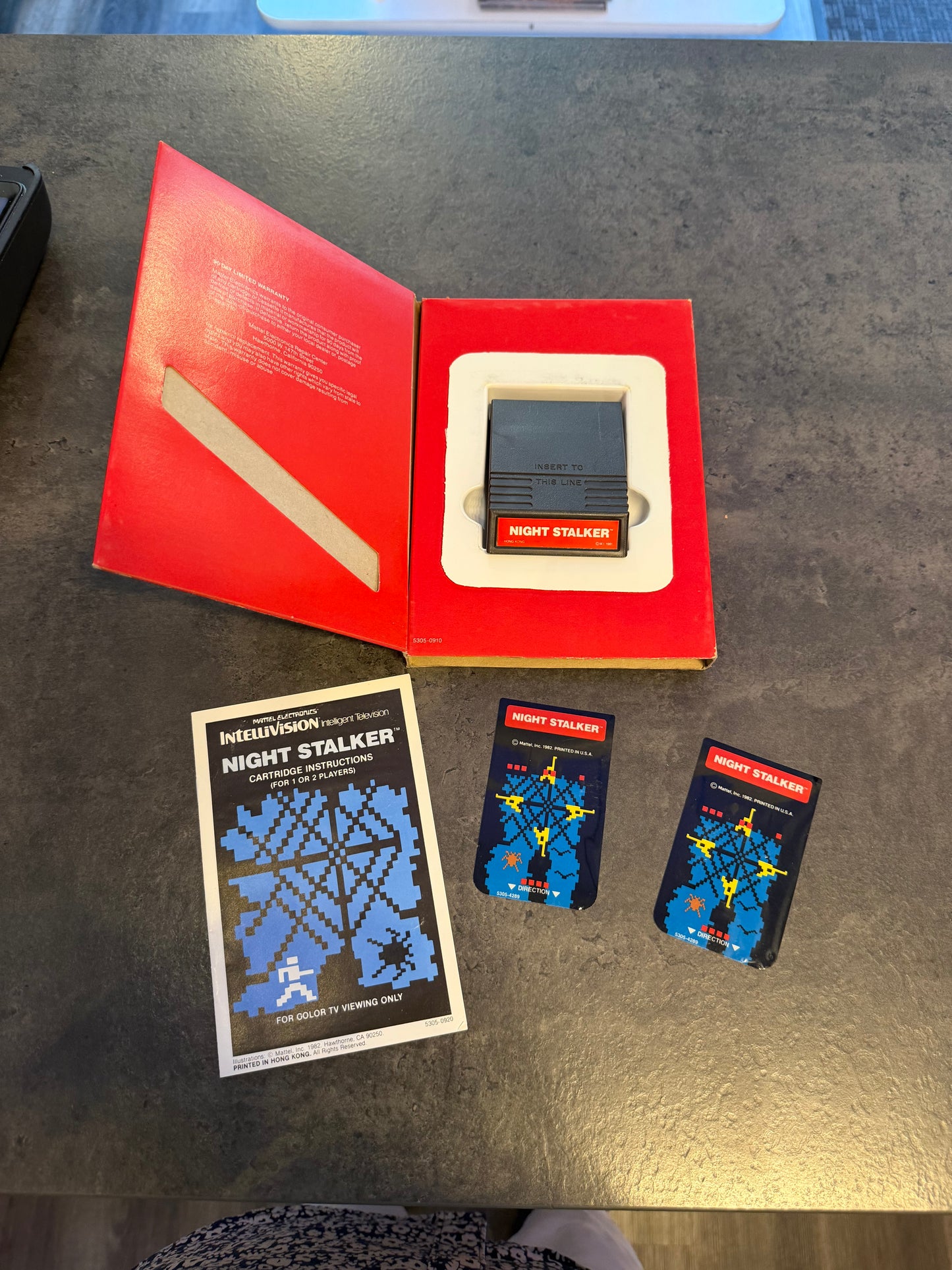 Night Stalker - Intellivision Game in Box