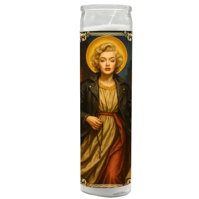 Saint Marilyn Monroe Candle