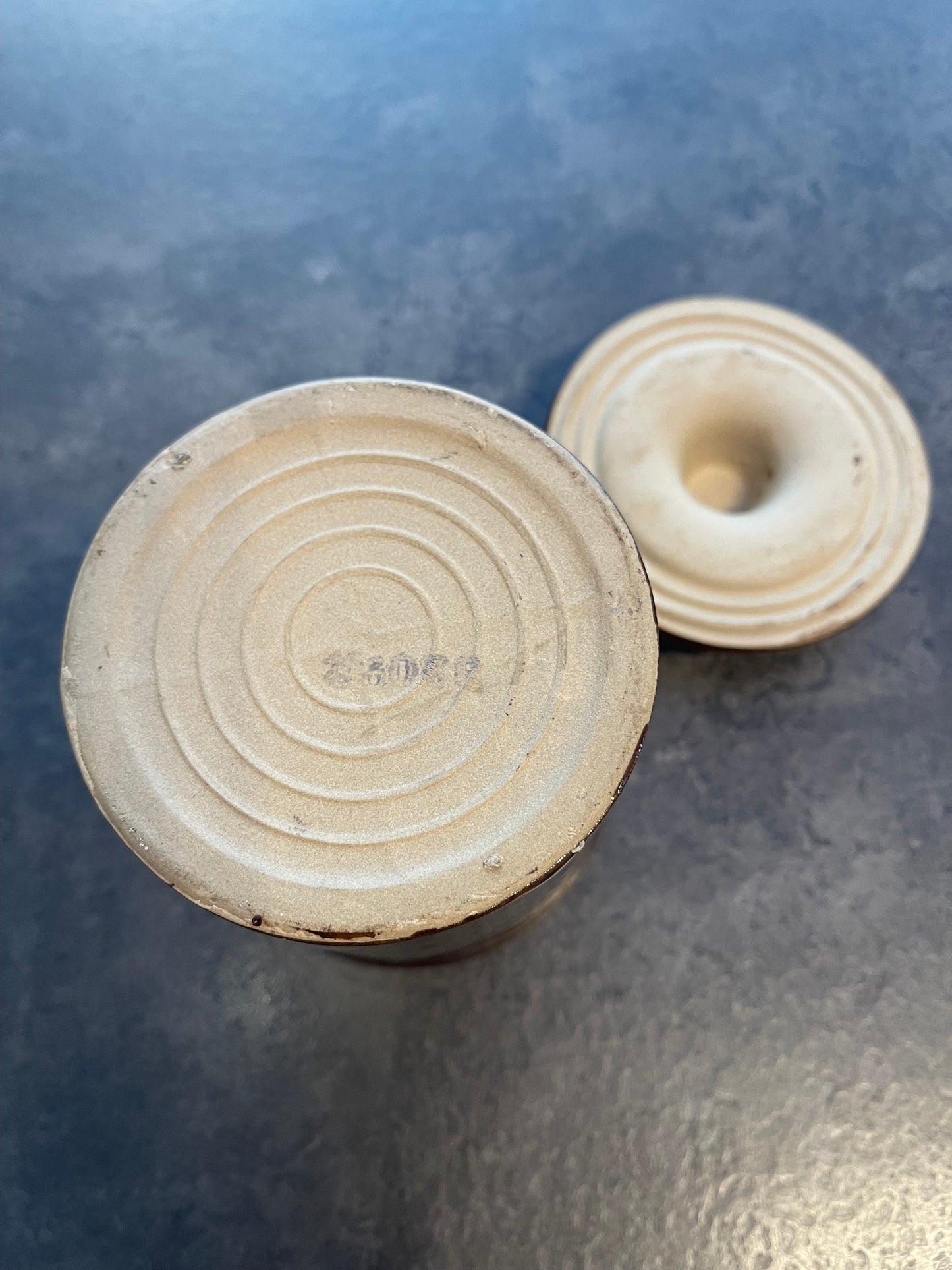 Stoneware Lidded Crock