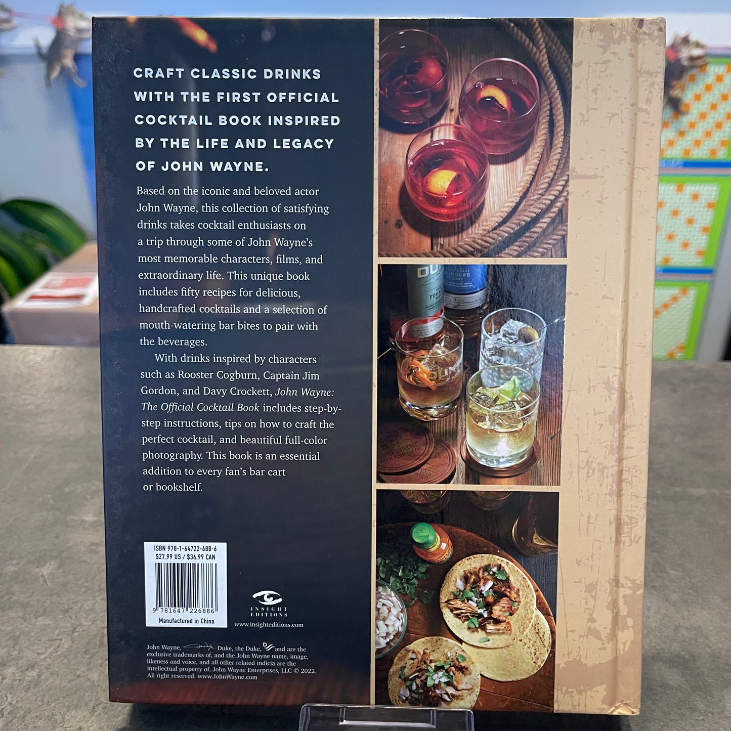 John Wayne Cocktail Book