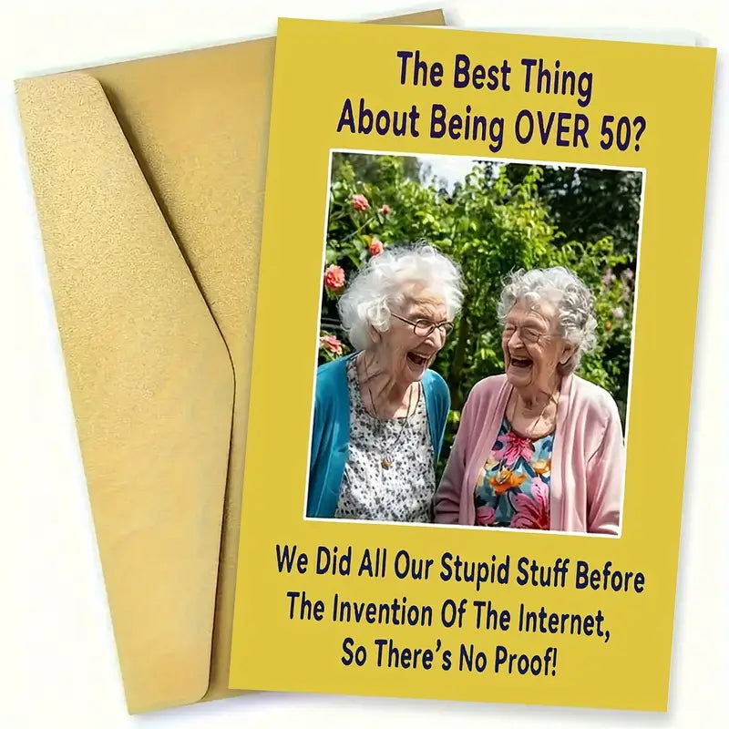 50+ Birthday Card