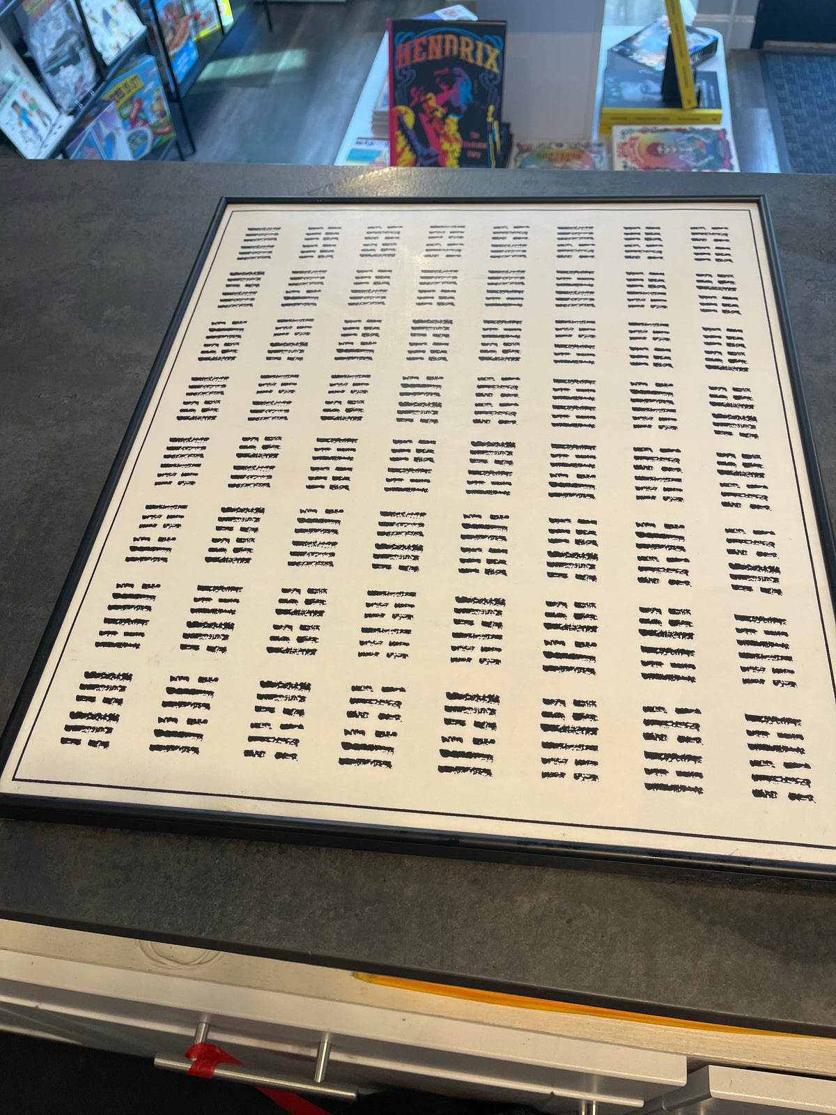 Framed IChing Print