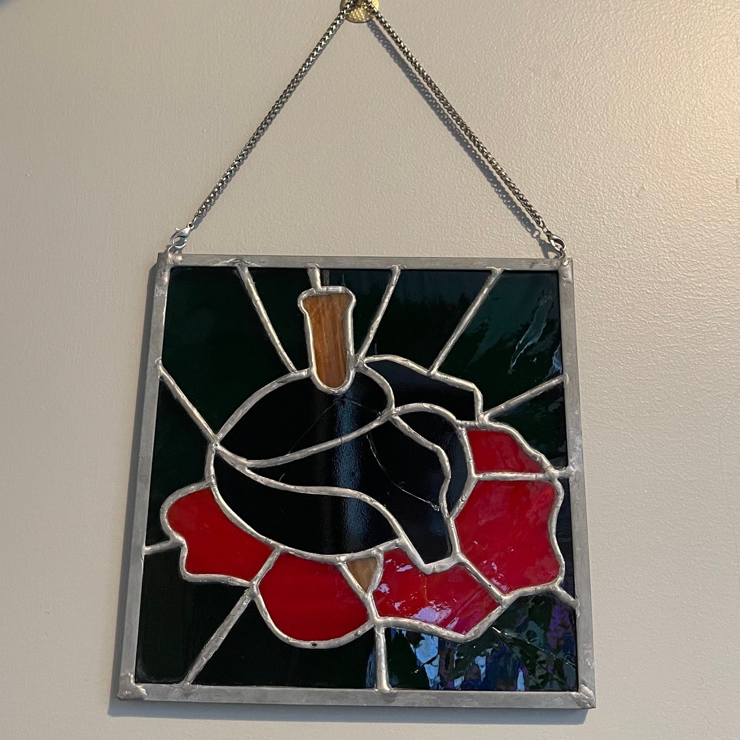 Stained Glass Bleeding Heart