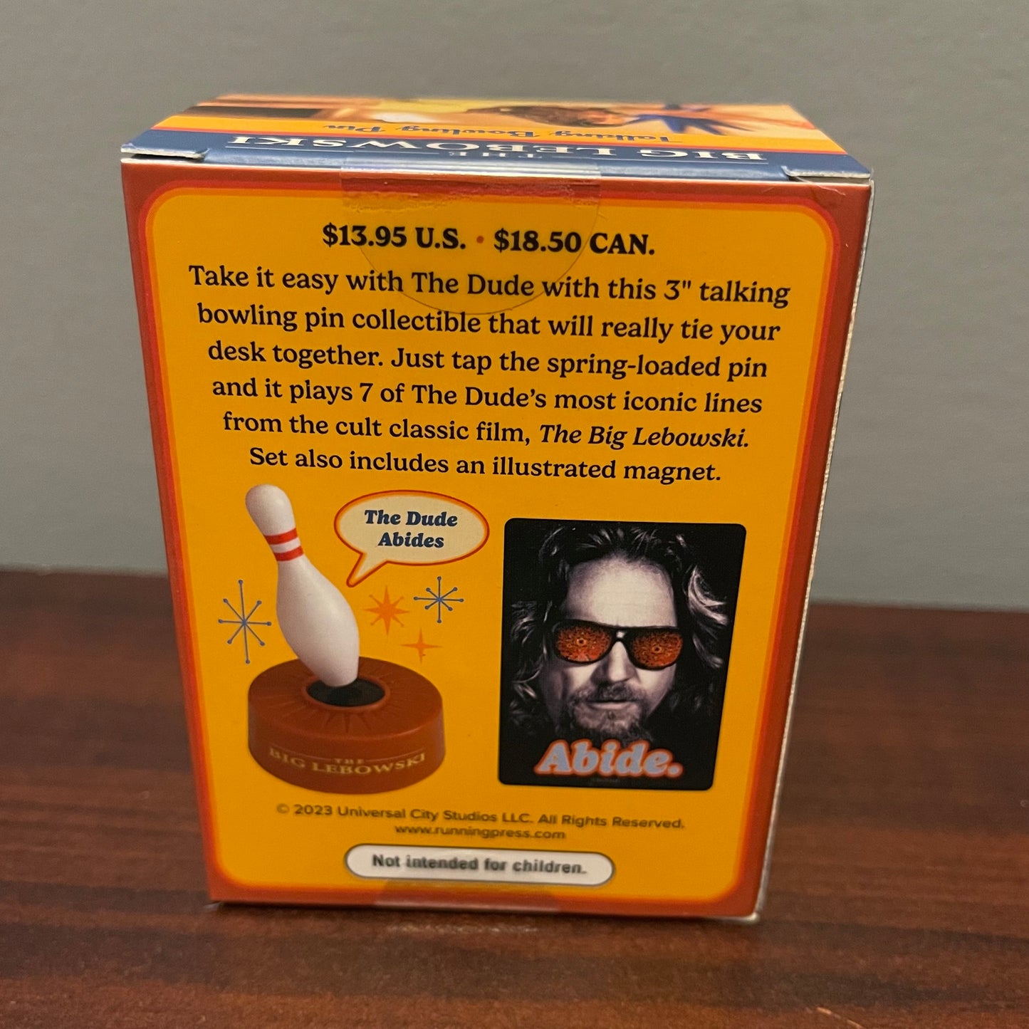 The Big Lebowski Talking Bowling Pin