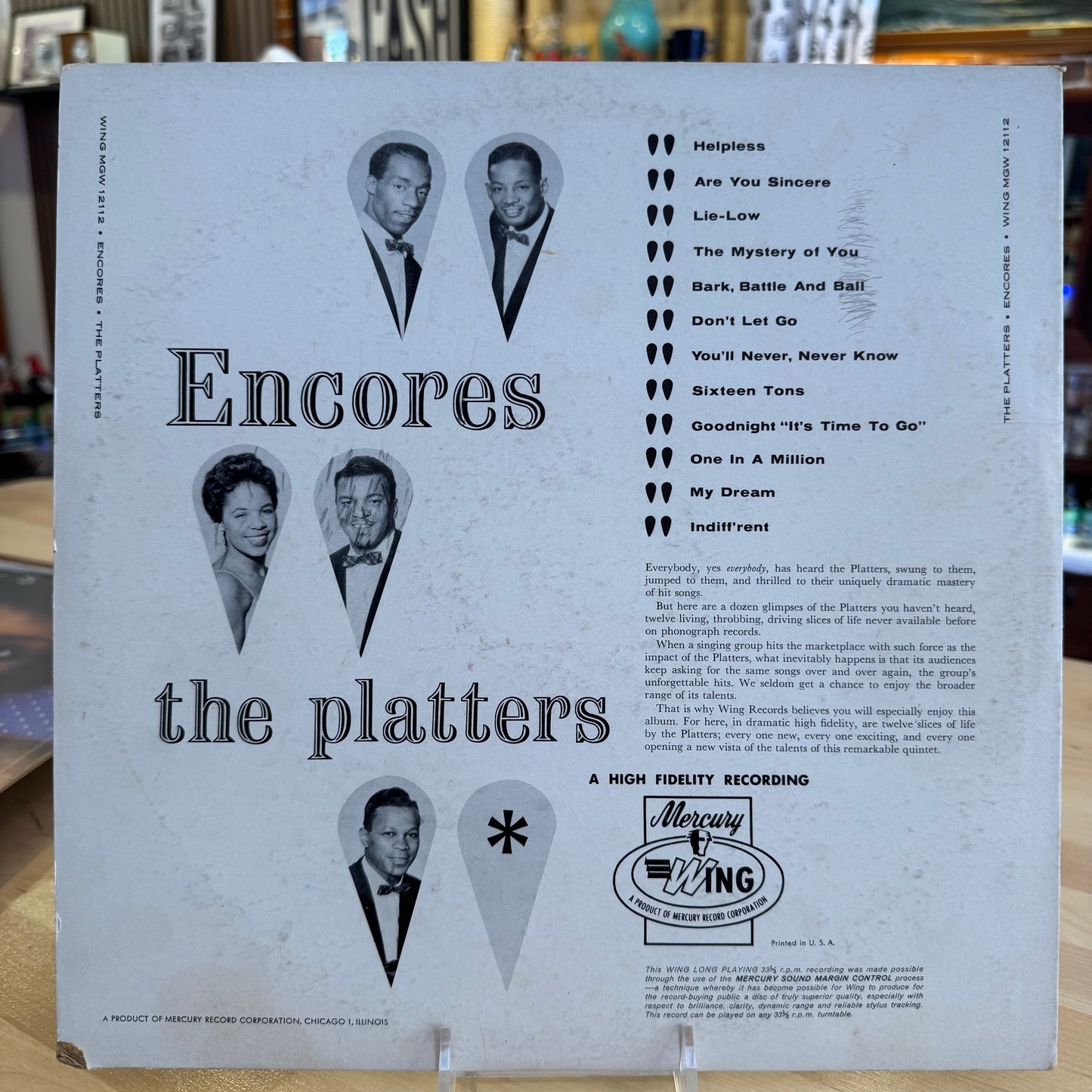 The Platters 'Encores!' Vinyl