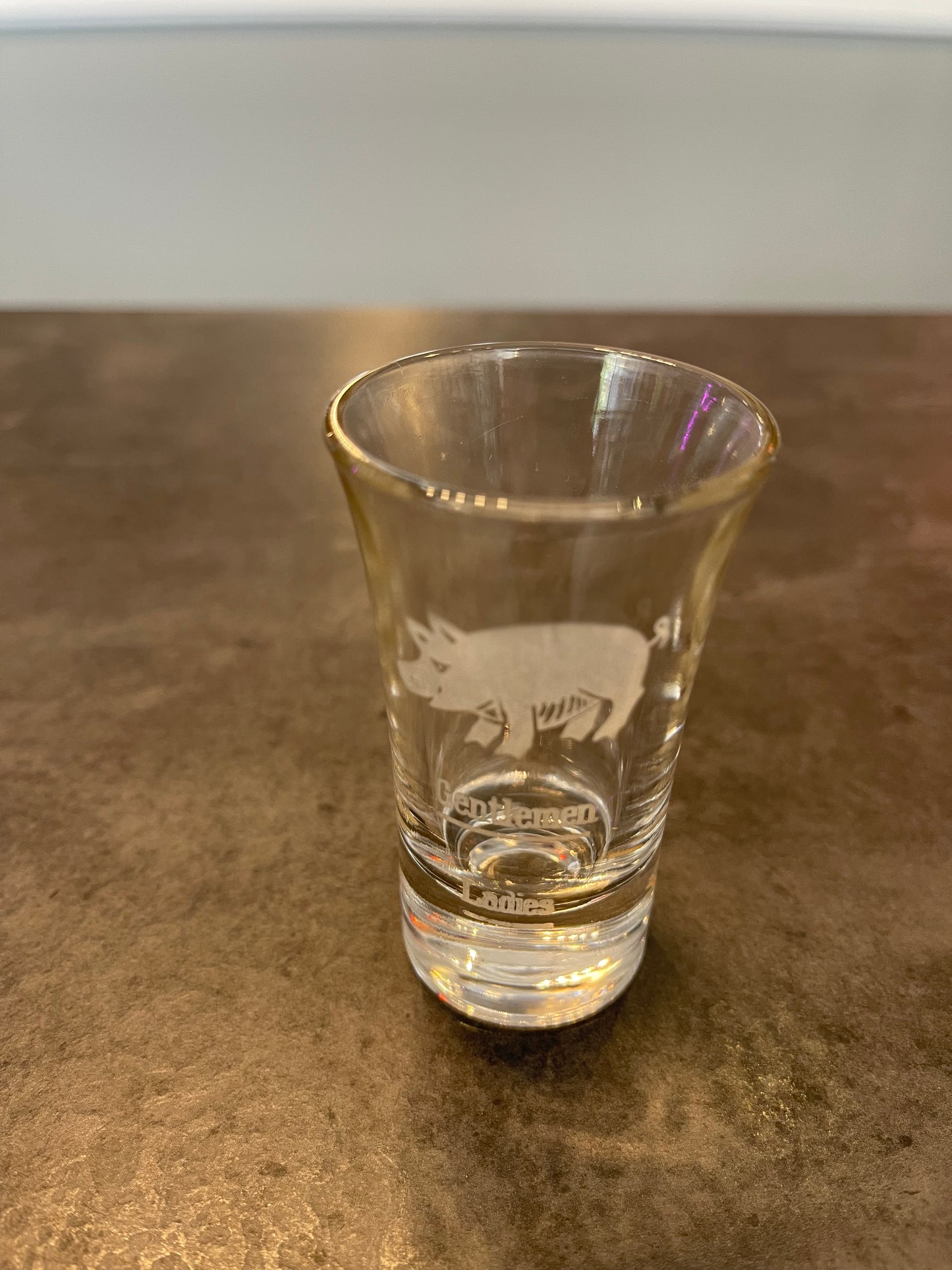 Set of 7 Pig Shot Glasses