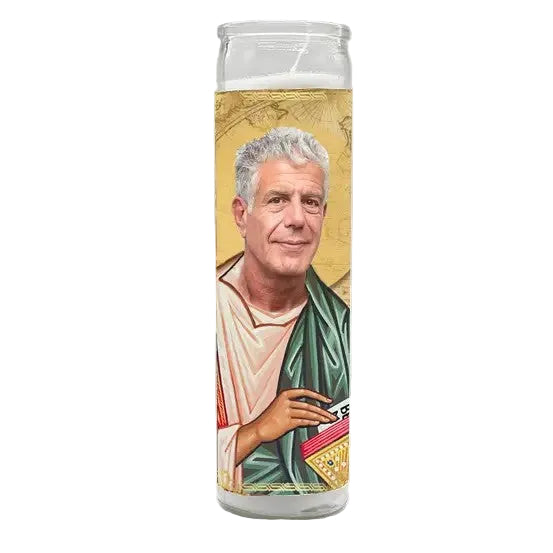 Saint Anthony Bourdain Candle