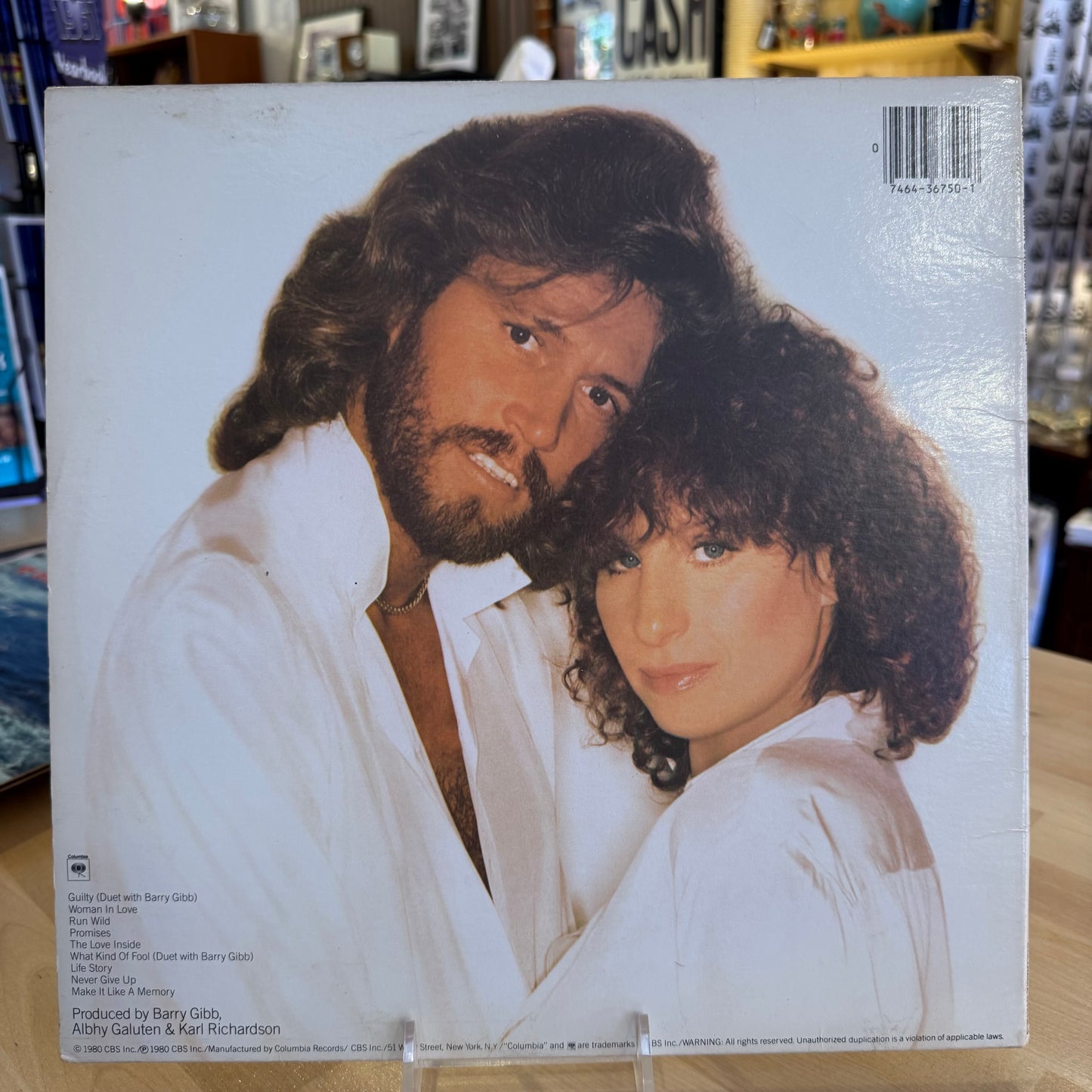 Streisand 'Guilty' Vinyl