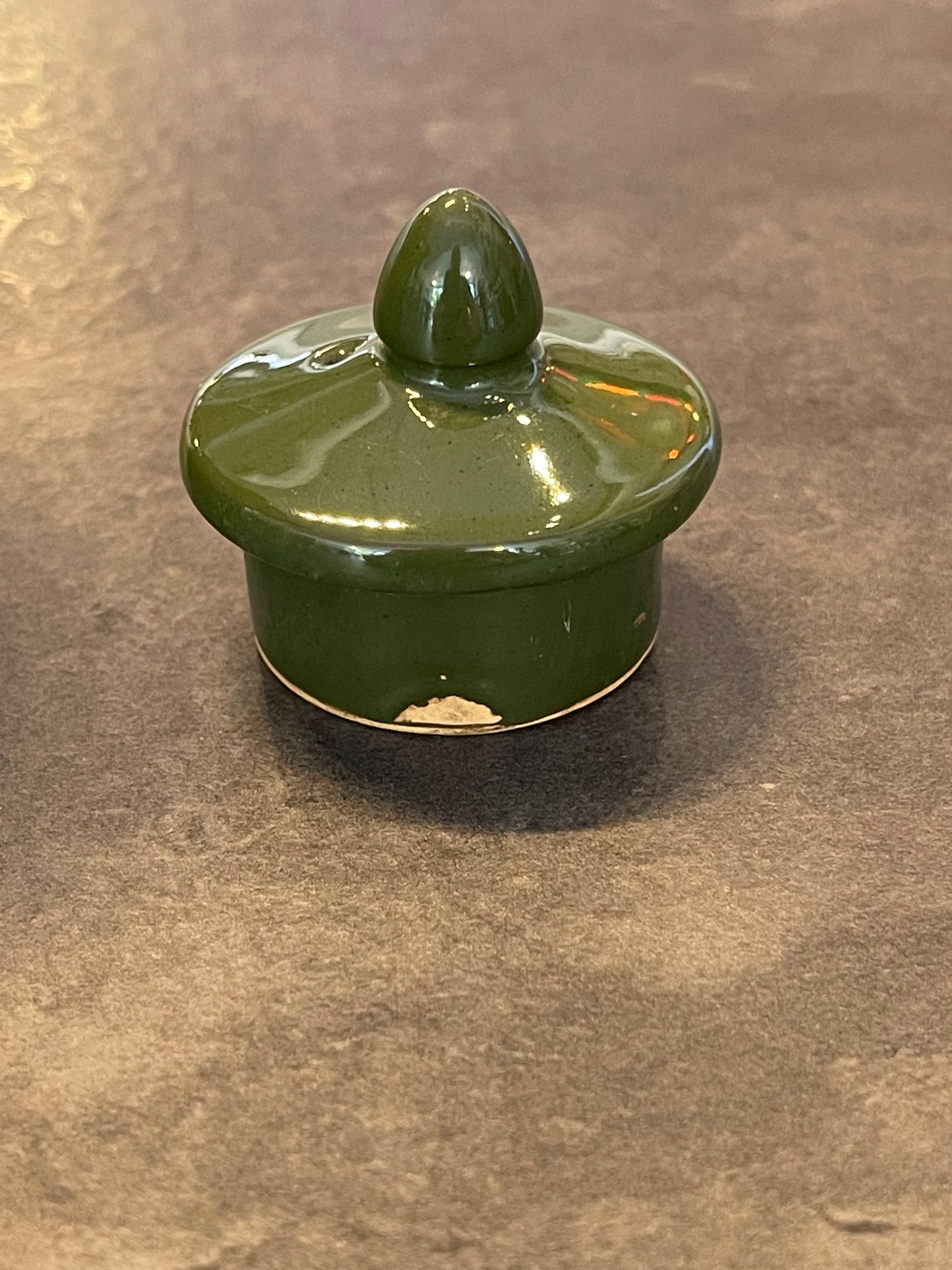 Green Handmade Teapot