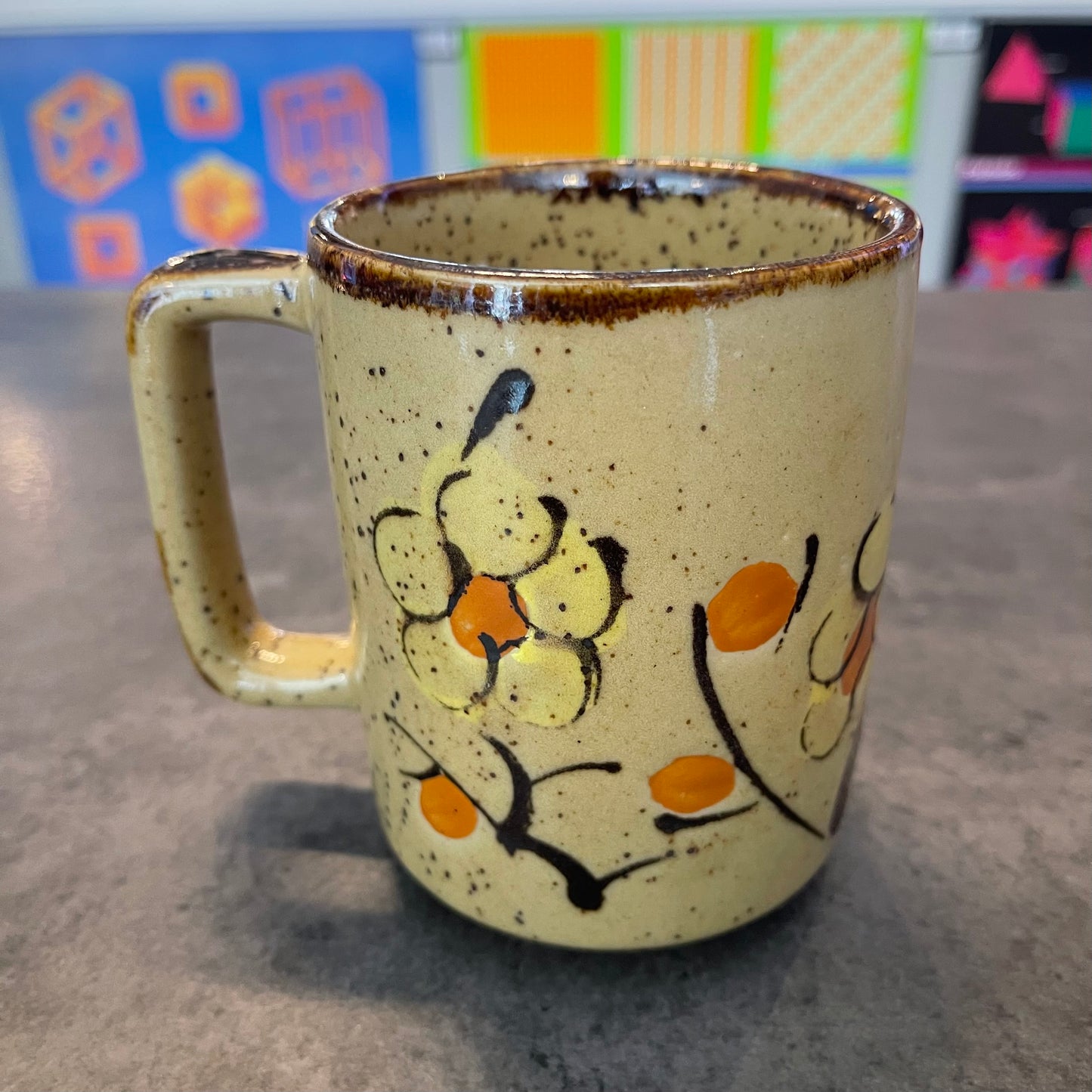 Japanese Stoneware Sakura Mug