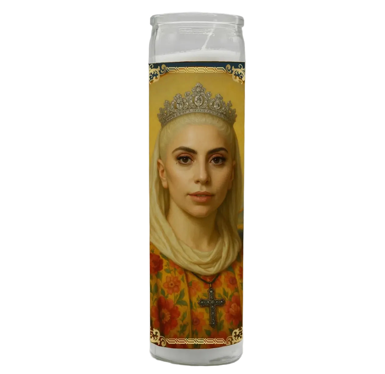 Saint Lady Gaga Candle