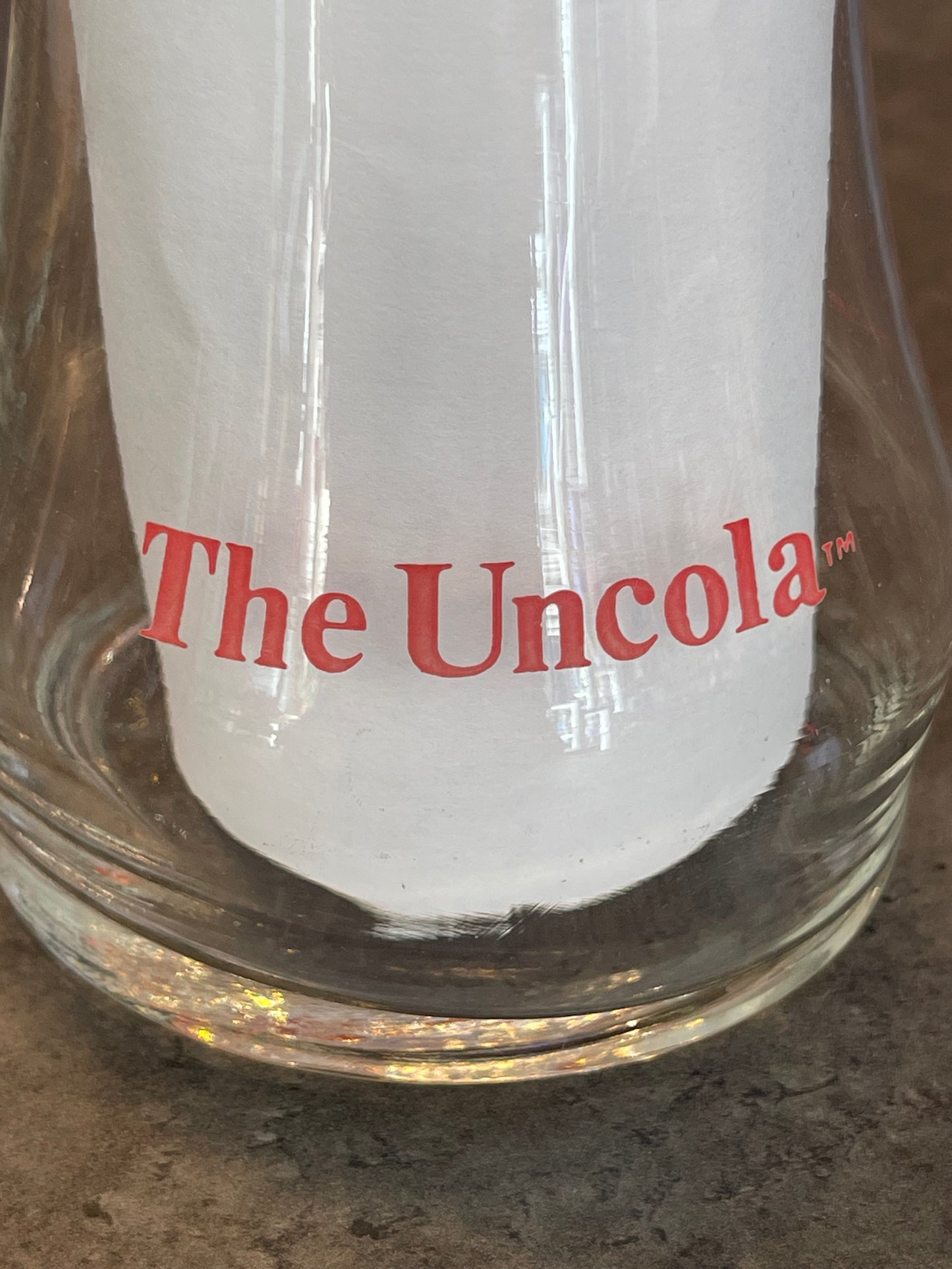 7up Uncola Drinking Glass