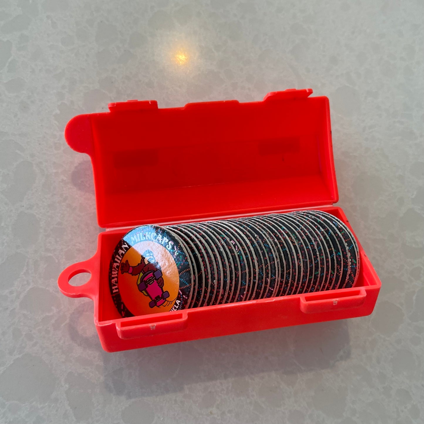 Set of 40 Hawaiian Milkcaps/Pogs