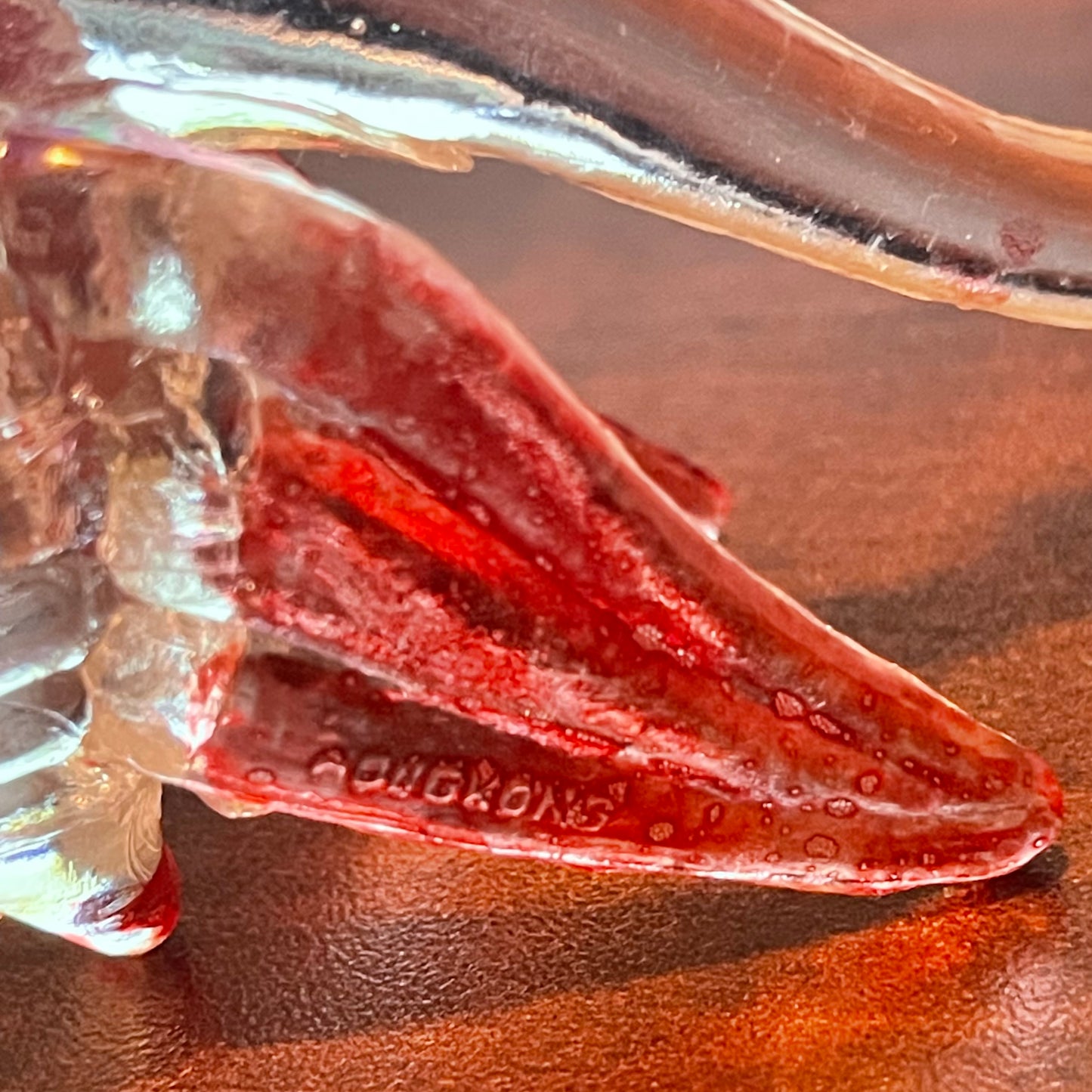 Lucite Swan