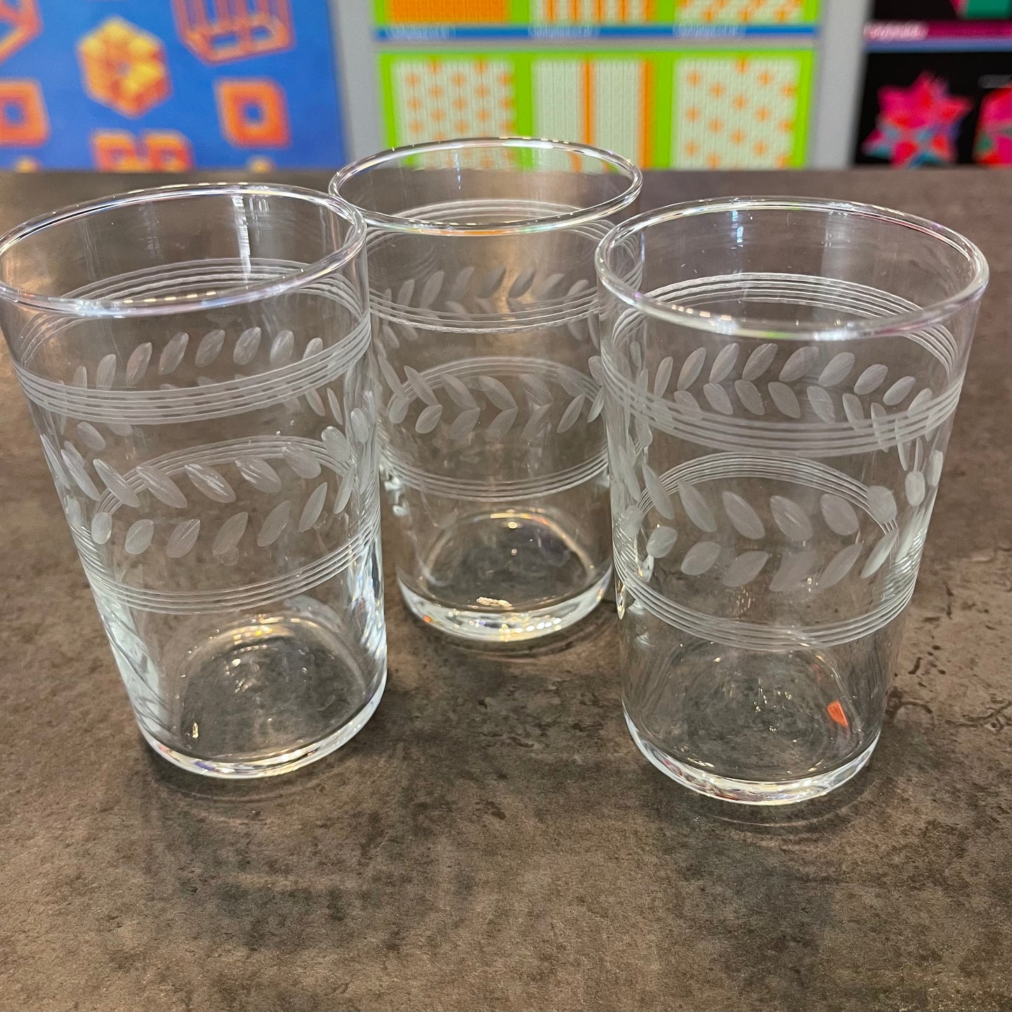 Set of 3 Libby Juice Glasses