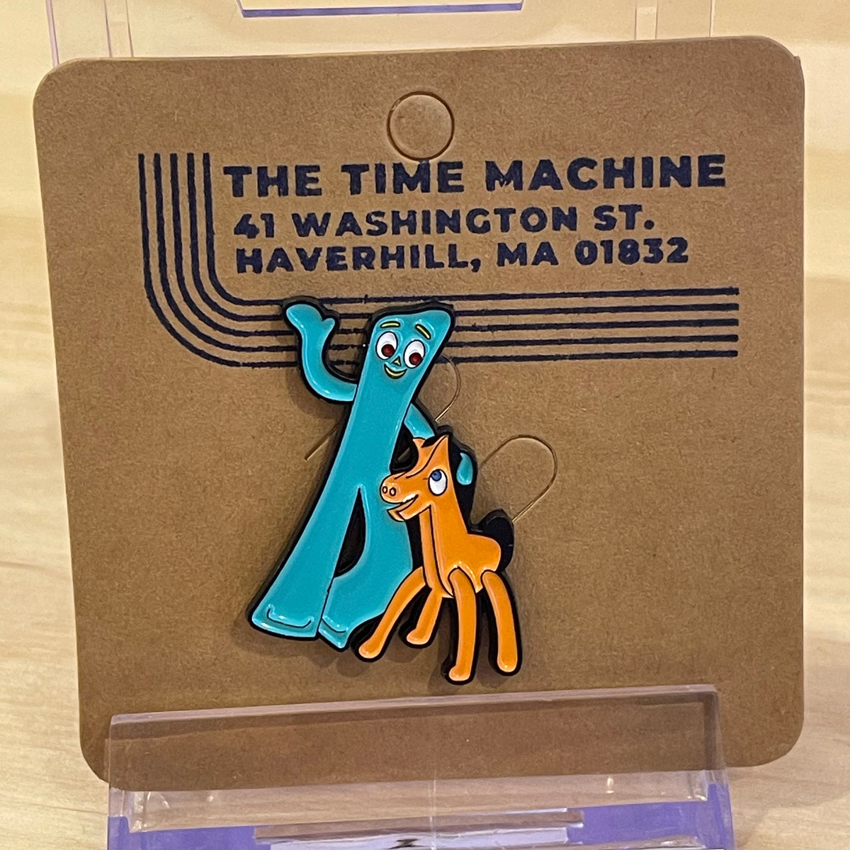 Gumby and Pokey Enamel Pin