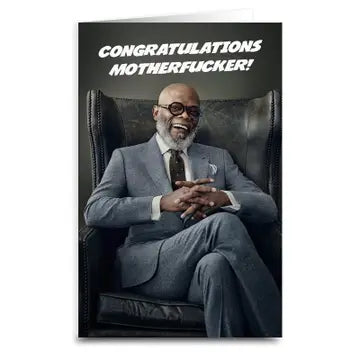 Samuel L Jackson Greeting Card