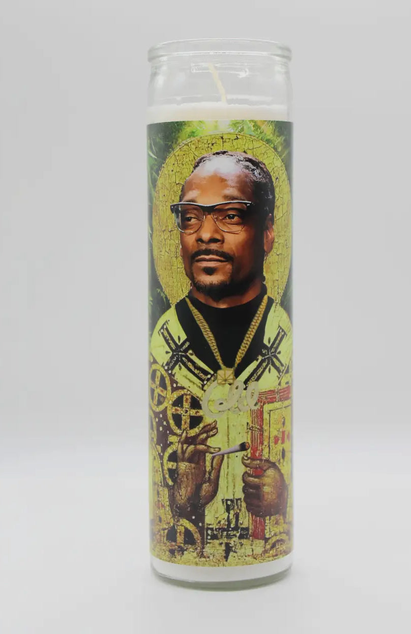 Saint Snoop Dogg Candle