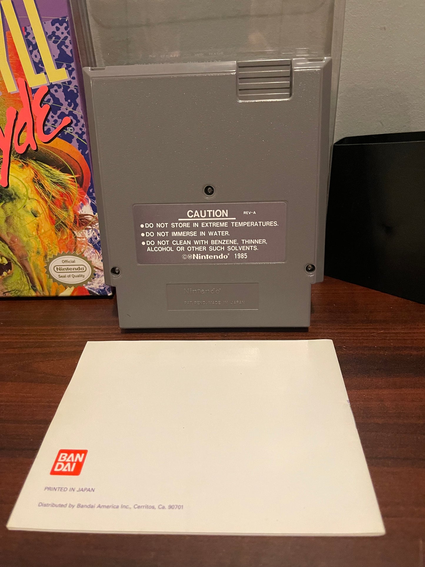 Dr. Jekyll and Mr. Hyde NES Game Complete