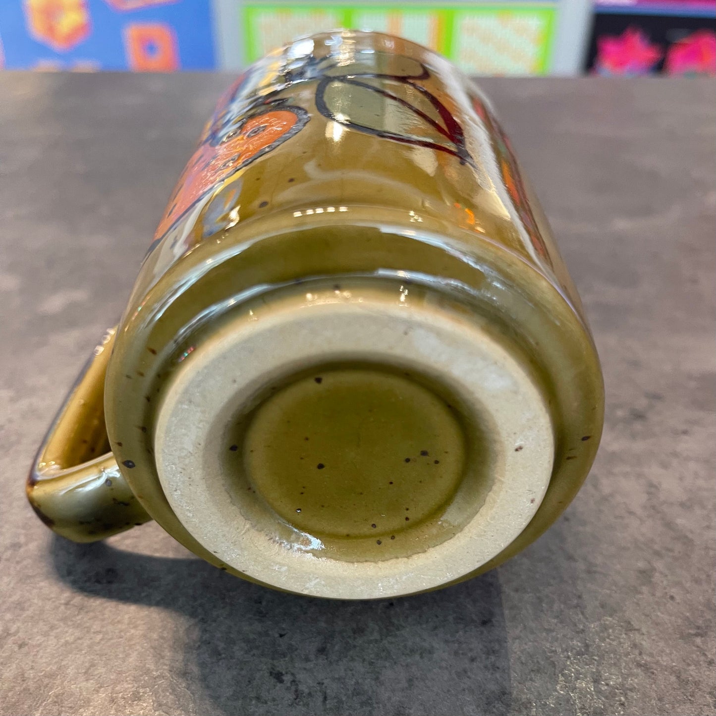 Japanese Stoneware Strawberry Mug