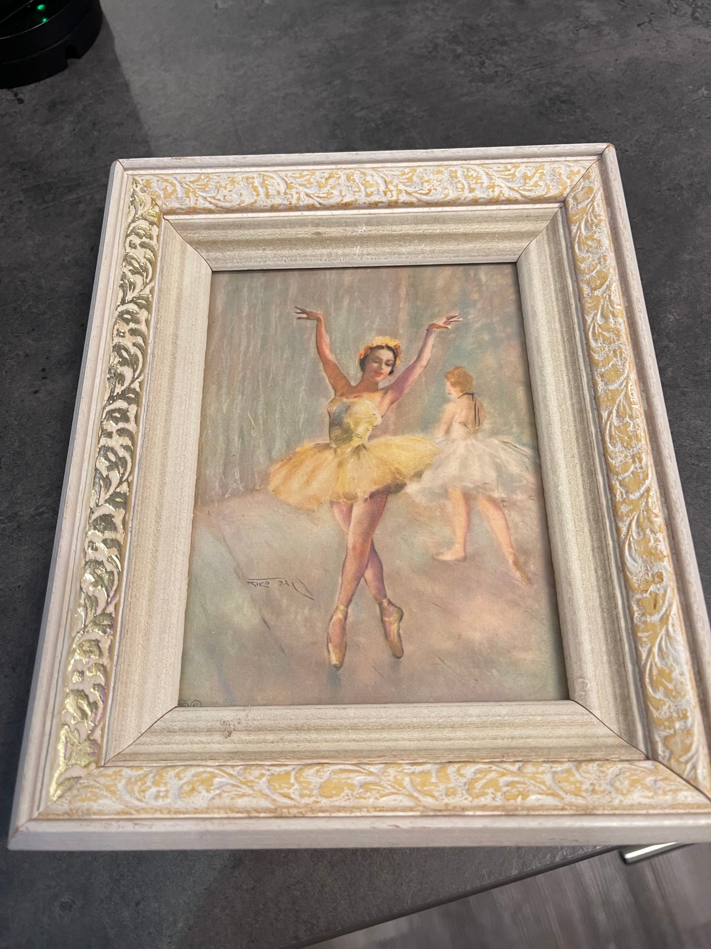 Framed Ballerina Print