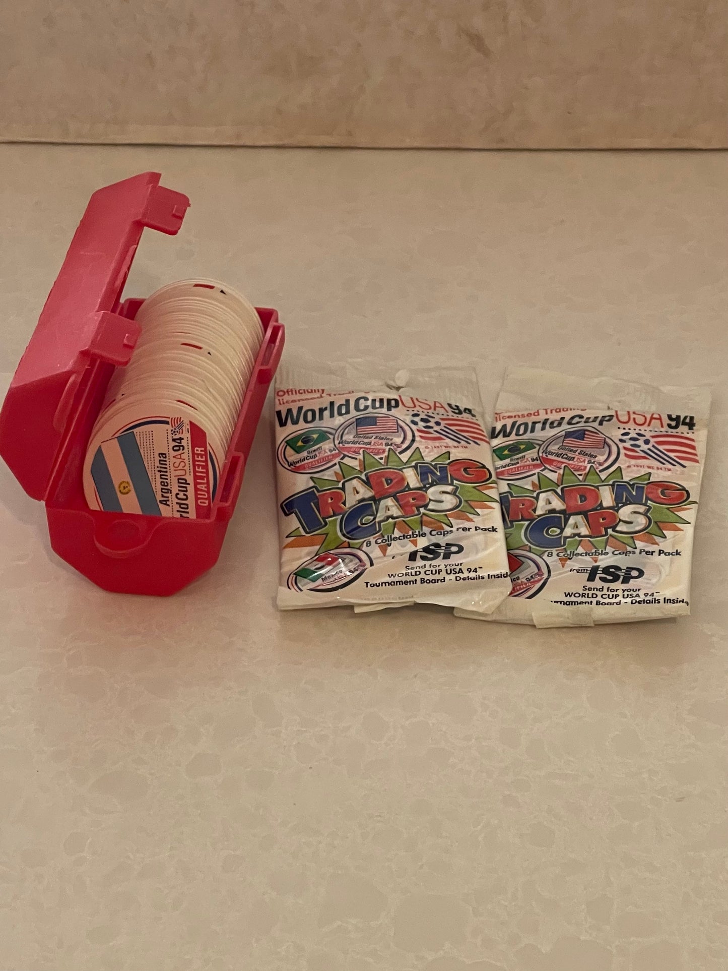 Set of 40 World Cup Pogs