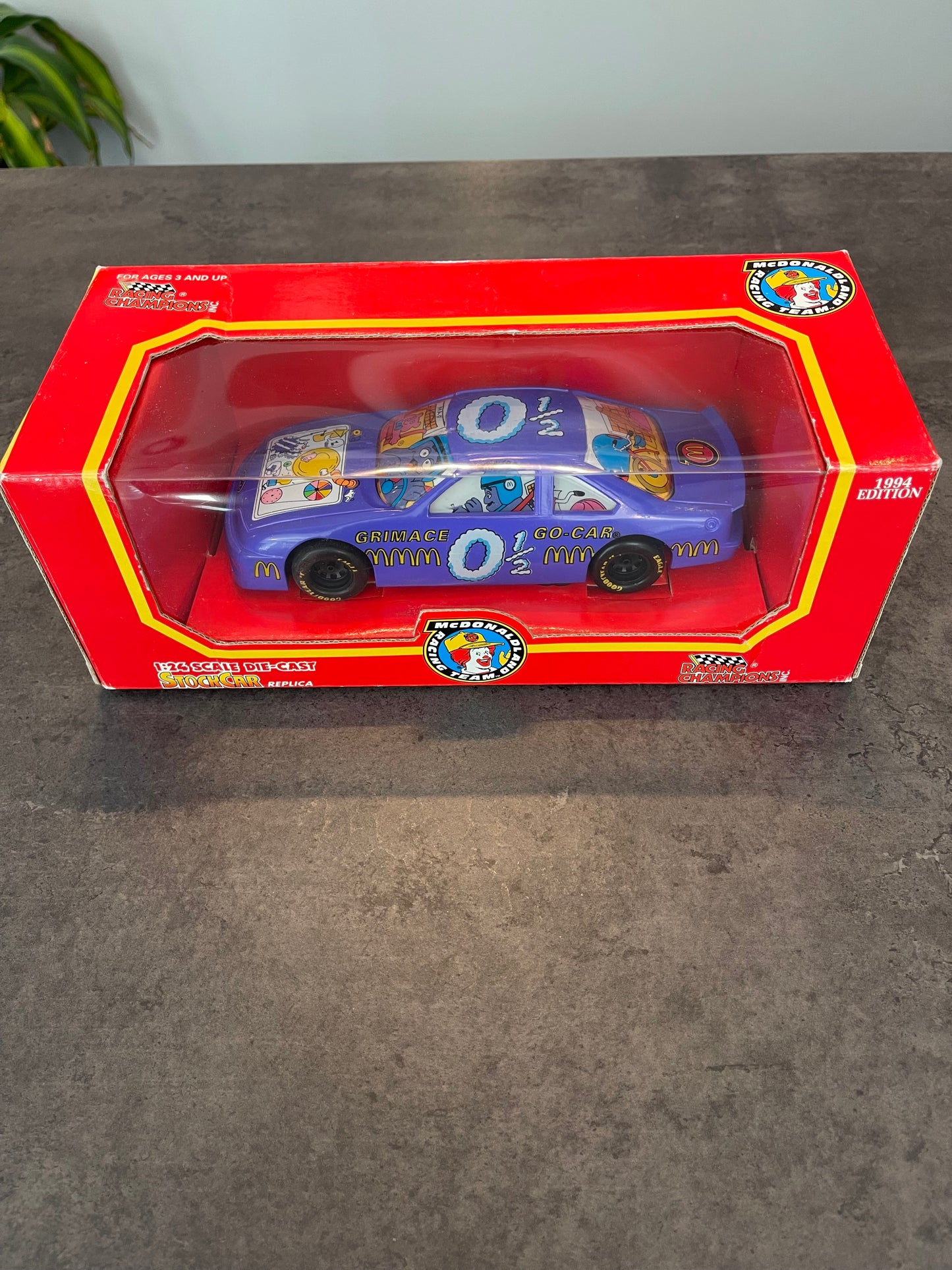 McDonalds Grimace Go-Car Die-Cast