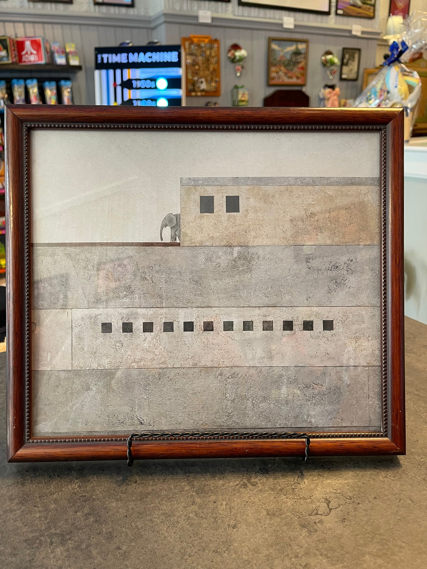 Framed Elephant Print