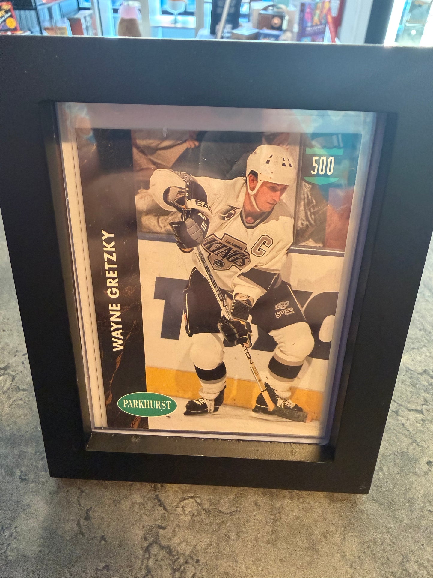 1993 Wayne Gretzky Card Framed