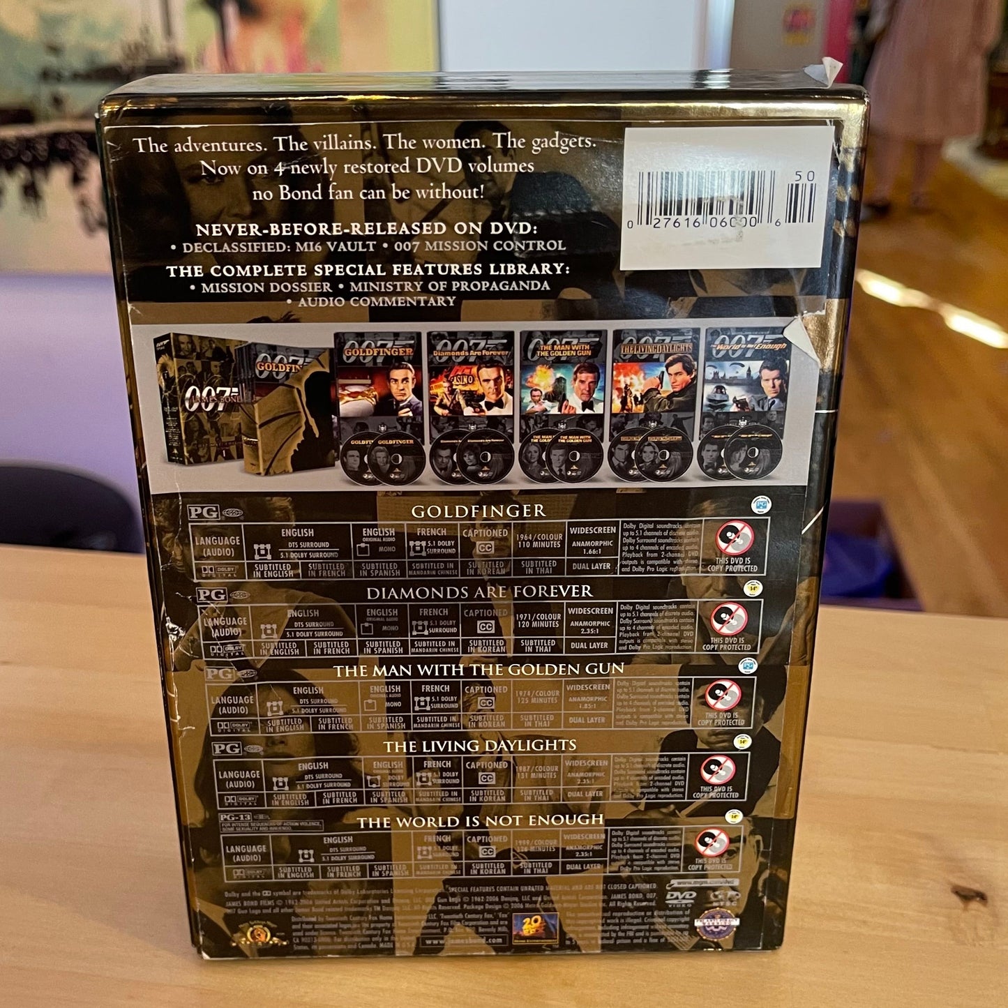James Bond DVD Set Volume 1