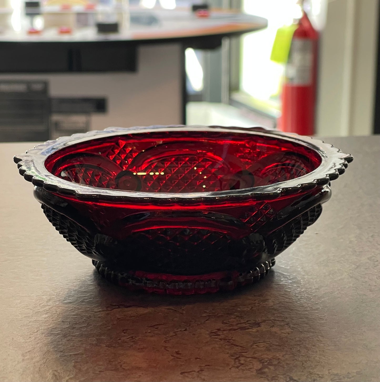 Avon Ruby Red Small Bowl