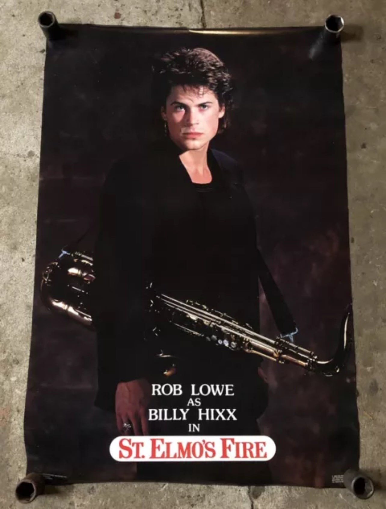 Framed Rob Lowe Poster
